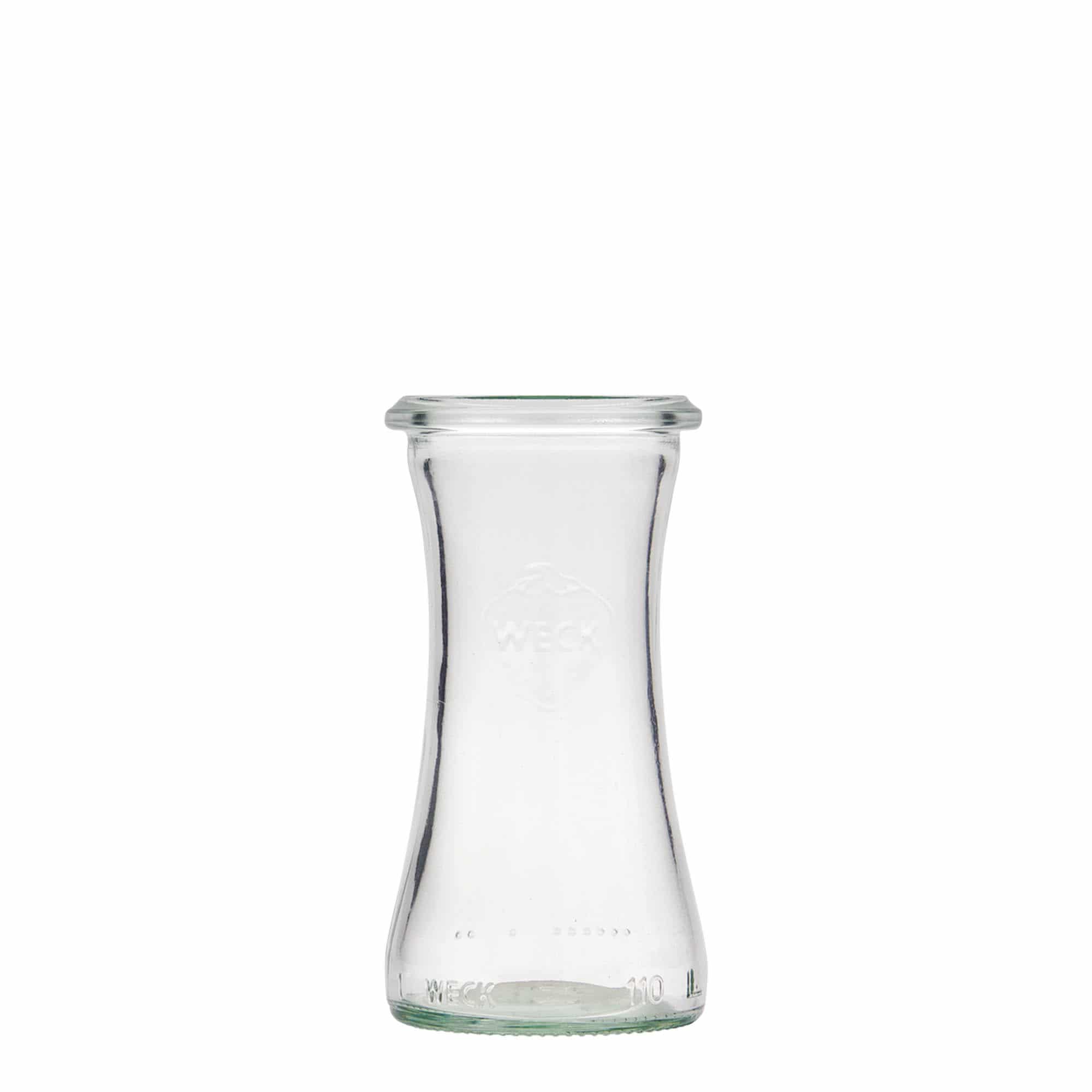 110 ml WECK-delikatesseglas, åbning: Rund kant