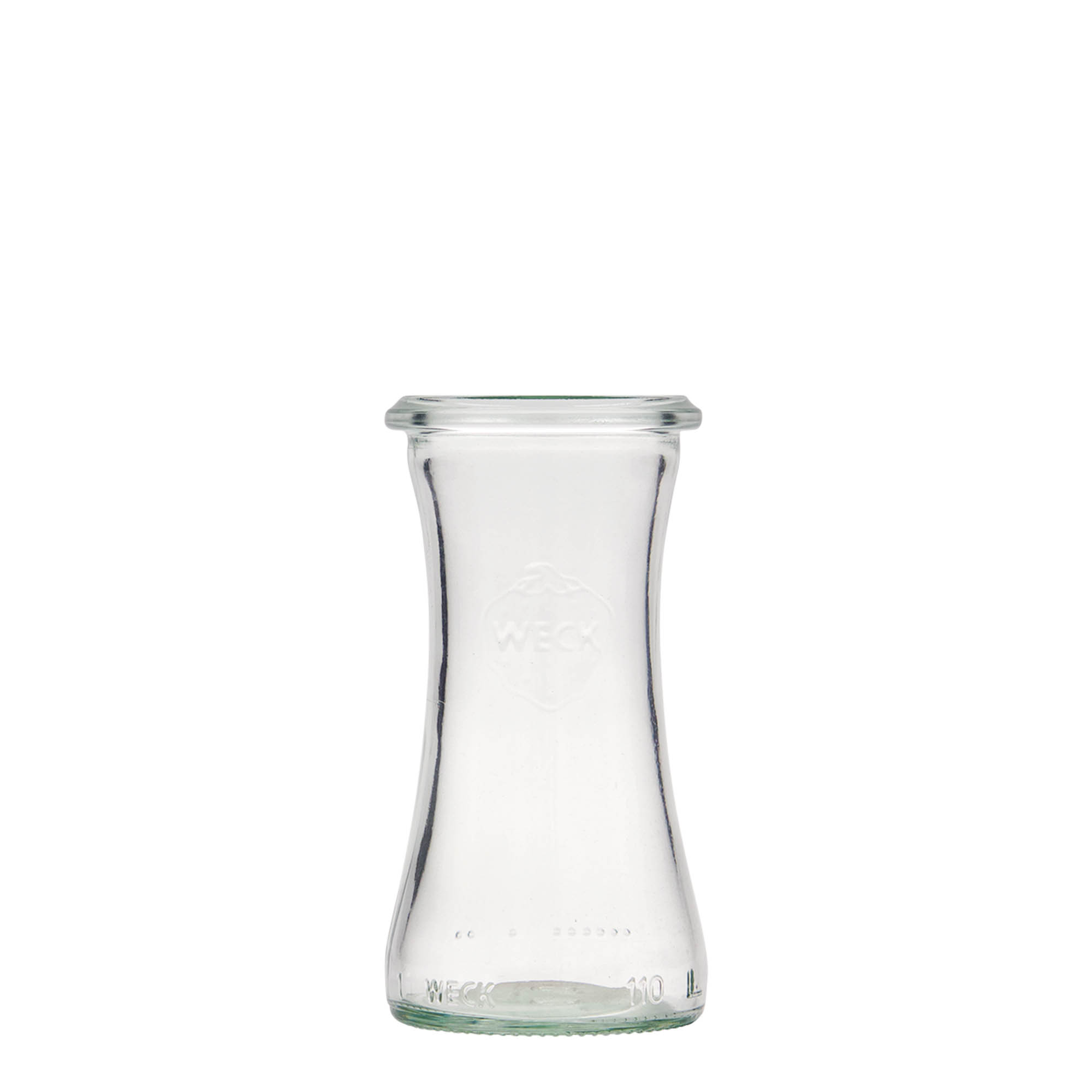 110 ml WECK delikatesseglas, åbning: rundkantet