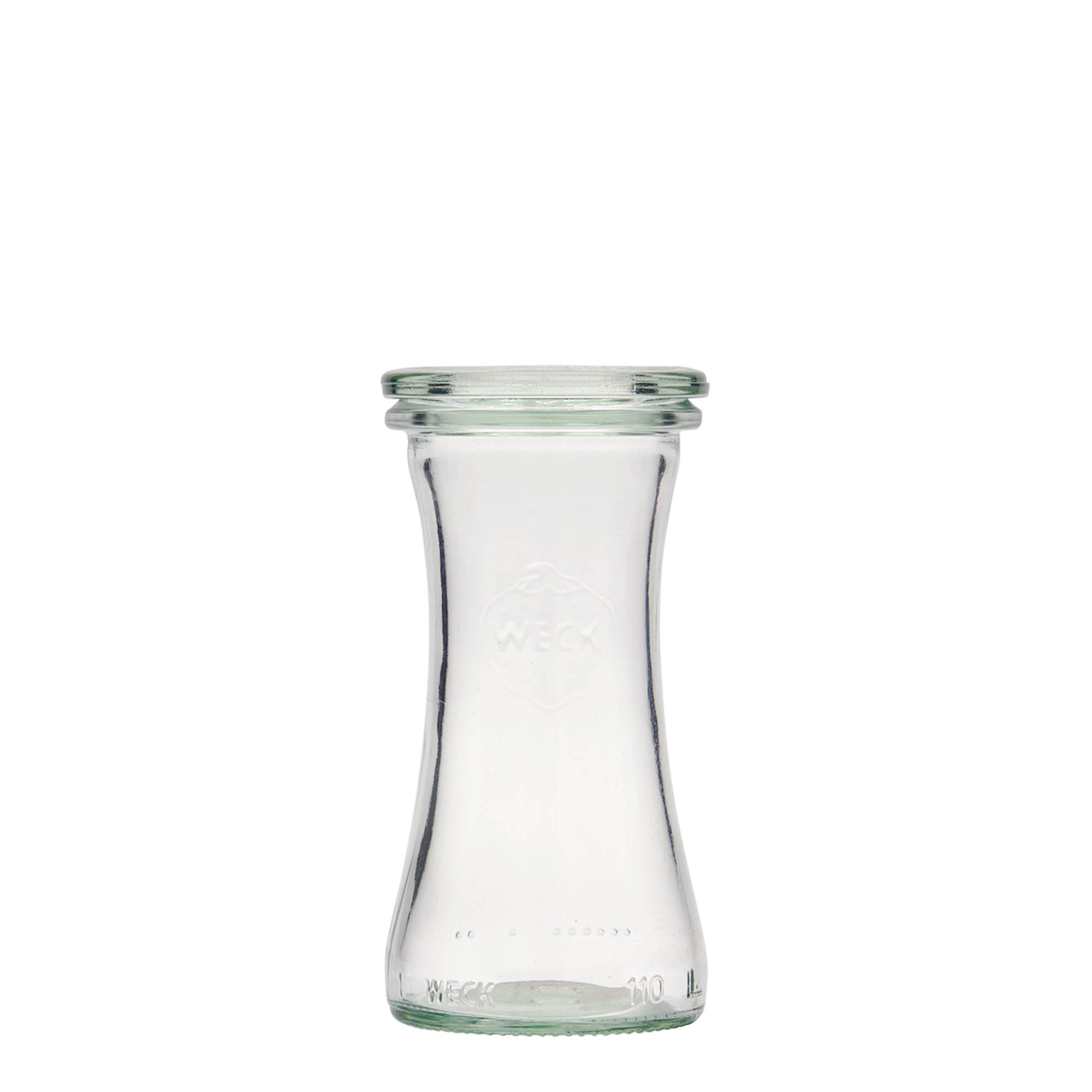 110 ml WECK delikatesseglas, åbning: rundkantet