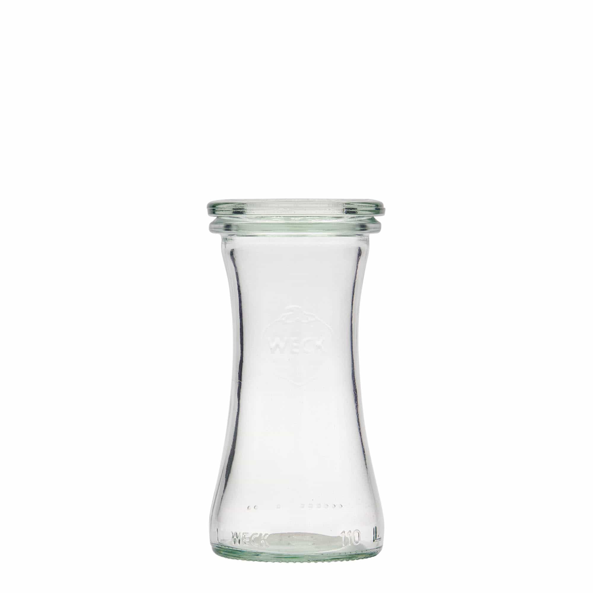 110 ml WECK delikatesseglas, åbning: rundkantet