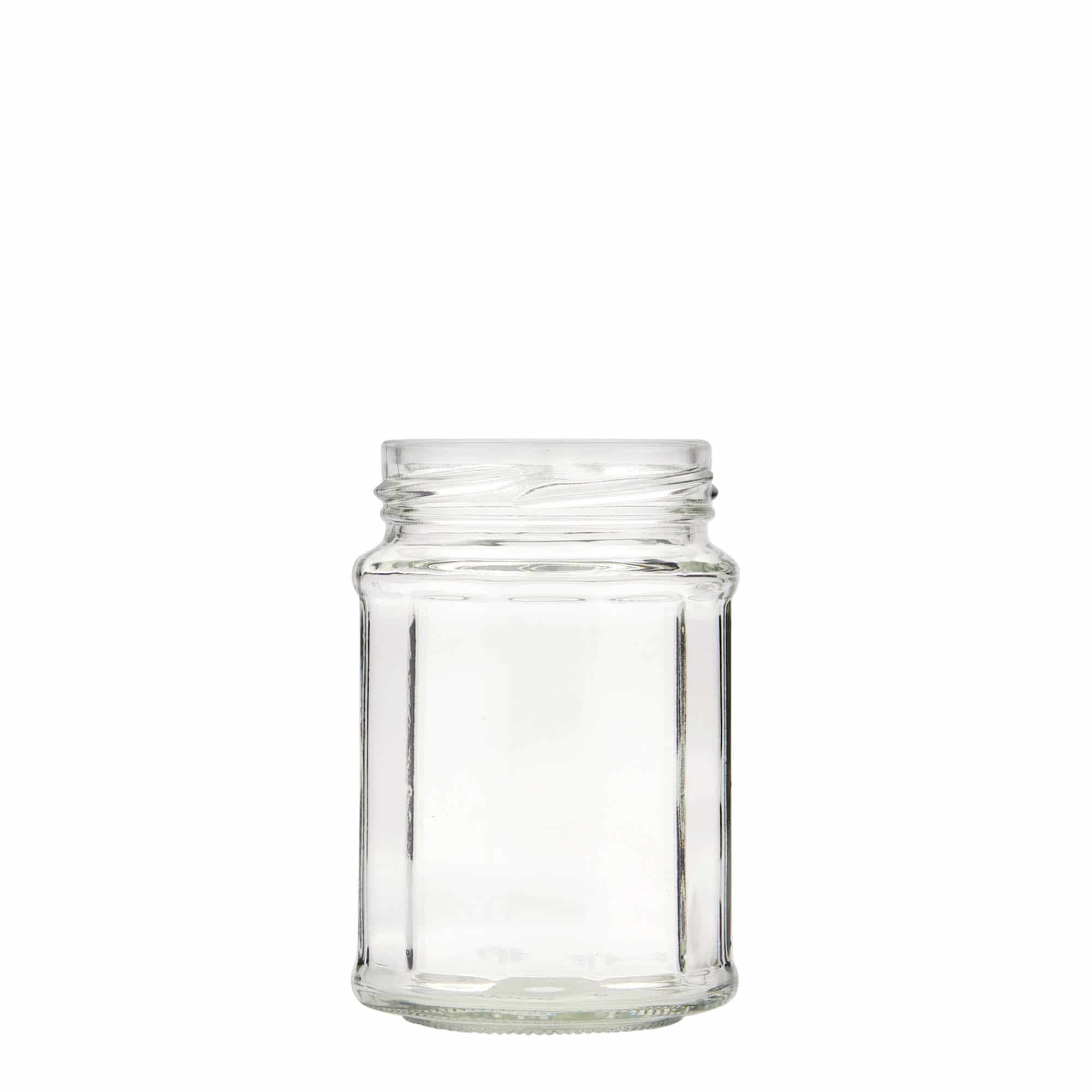 192 ml polygonalt glas, tolvkantet, åbning: Twist-off (TO 58)