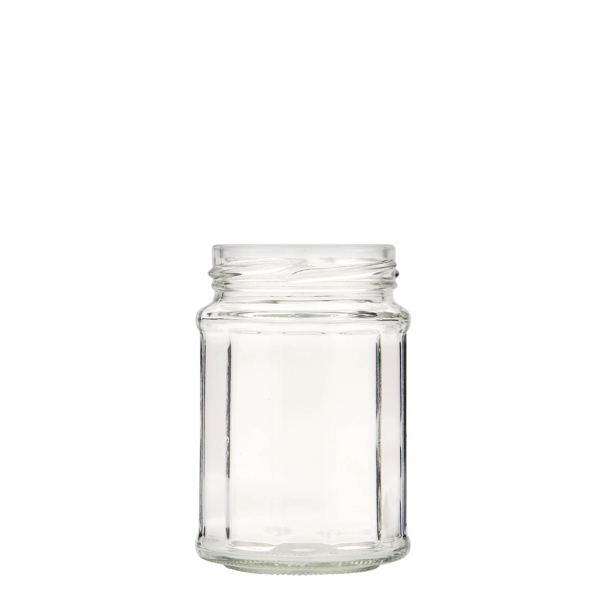 192 ml tolvsidet glas, tolvkantet, åbning: Twist-off (TO 58)