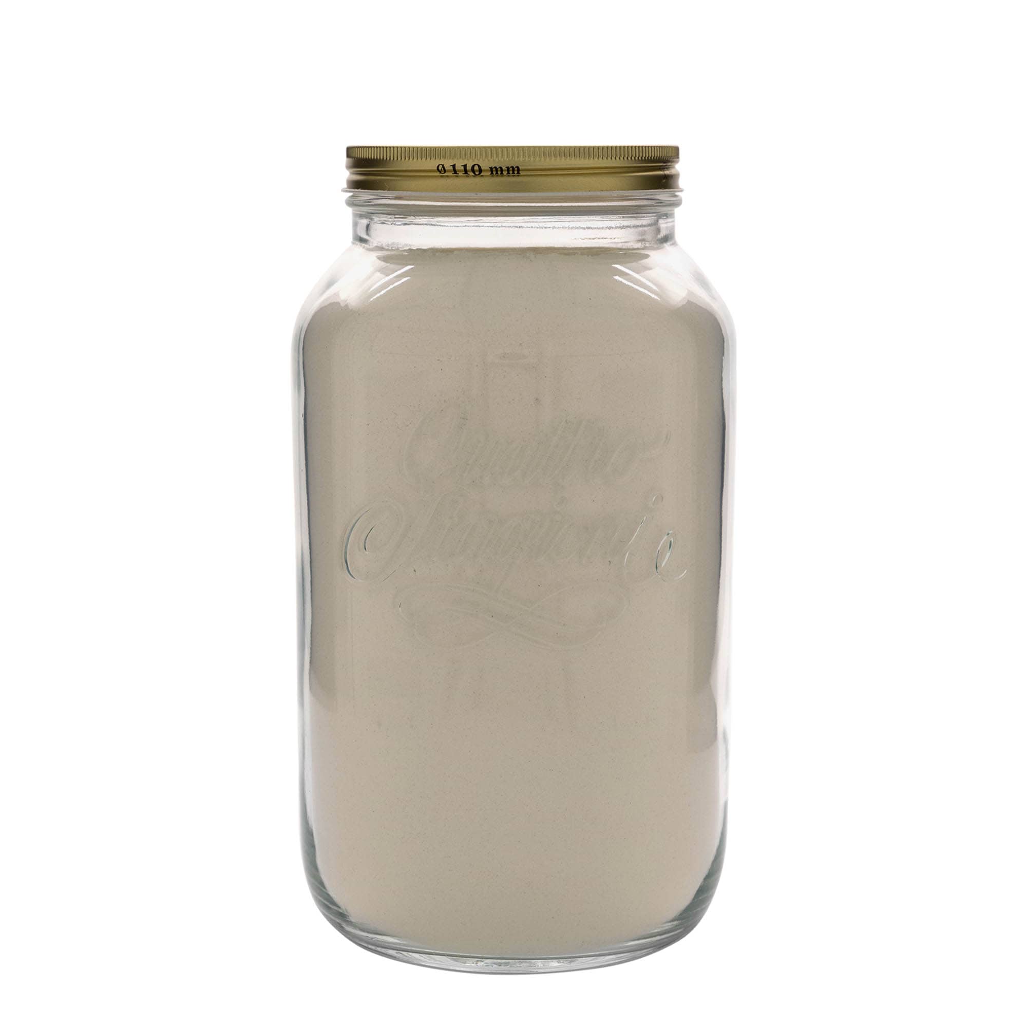 3.800 ml glas 'Quattro Stagioni', åbning: skruelåg 3.800 ml glas 'Quattro Stagioni', åbning: skruelåg