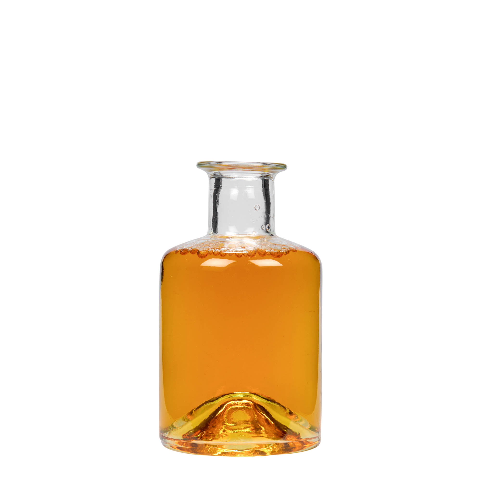 200 ml glasflaske apoteker, åbning: kork