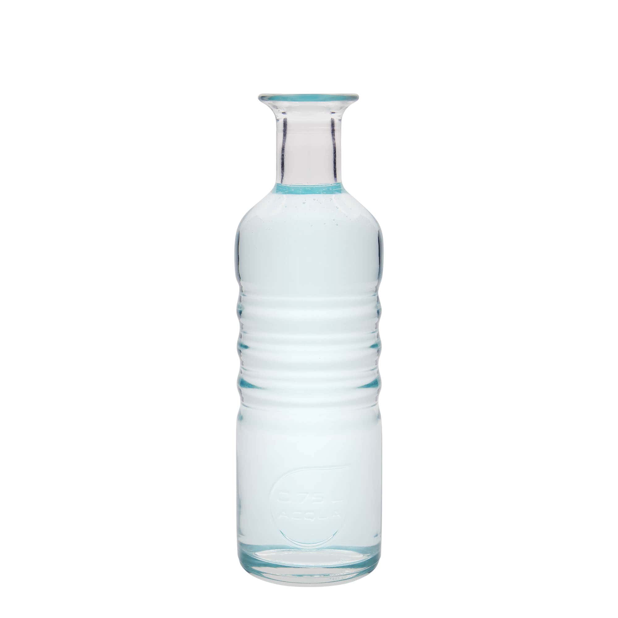 750 ml glasflaske »Optima Acqua«, åbning: kork
