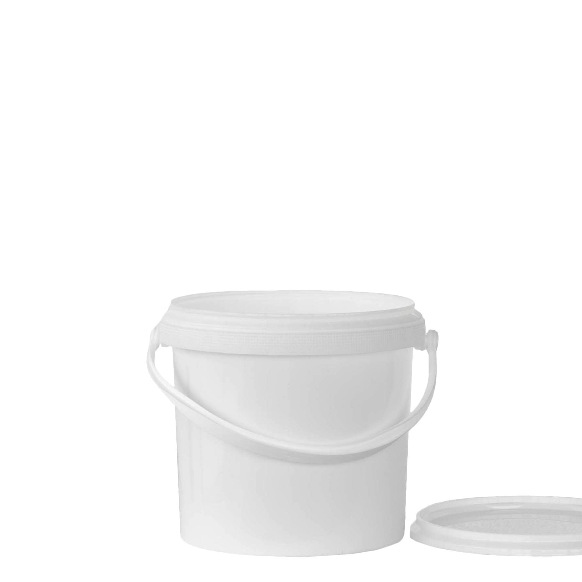 2,5 l spand, PP-plast, hvid
