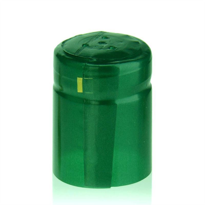 Krympekapsel 32x41, PVC-plast, smaragdgrøn