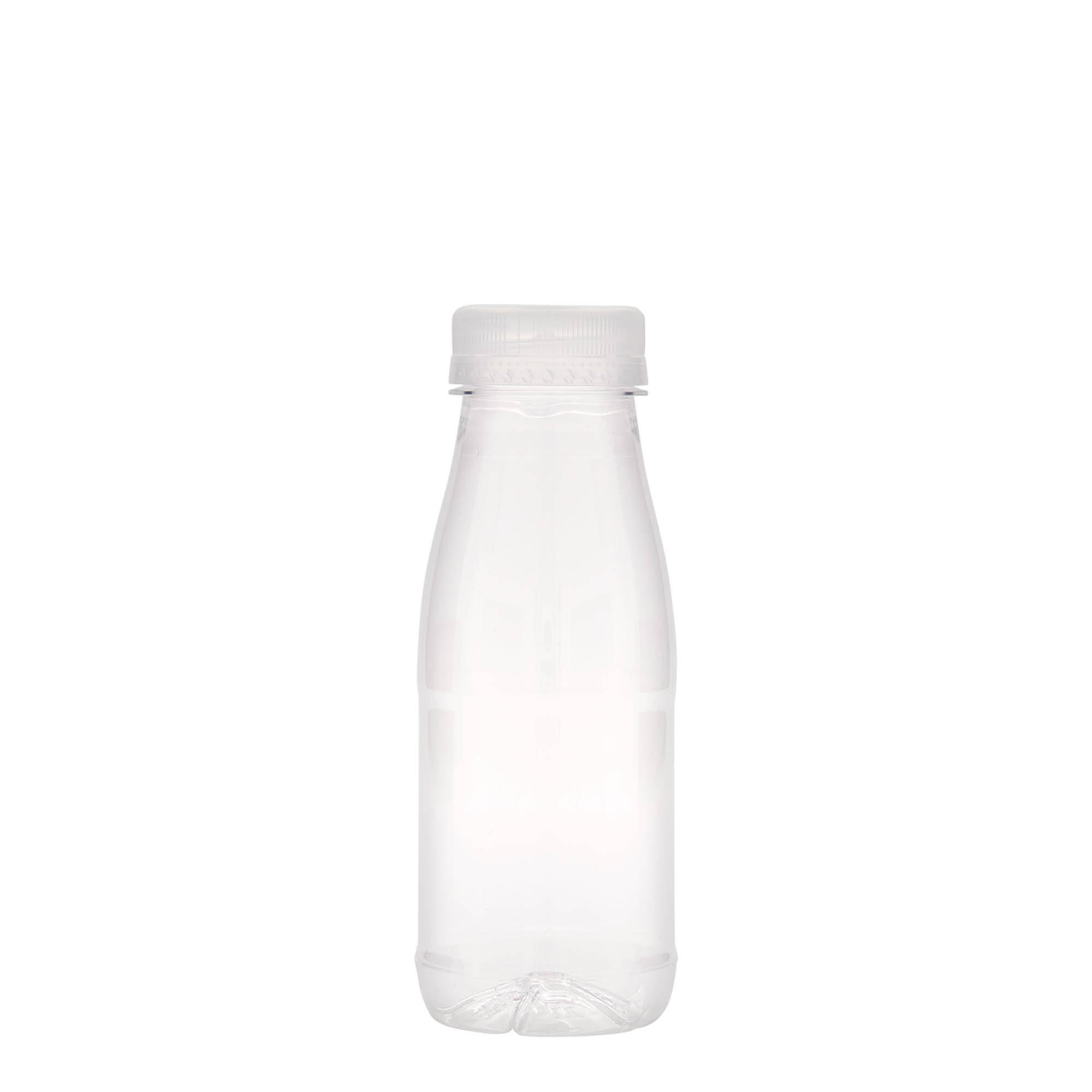 250 ml PET-flaske 'Milk and Juice', plastik, åbning: 38 mm