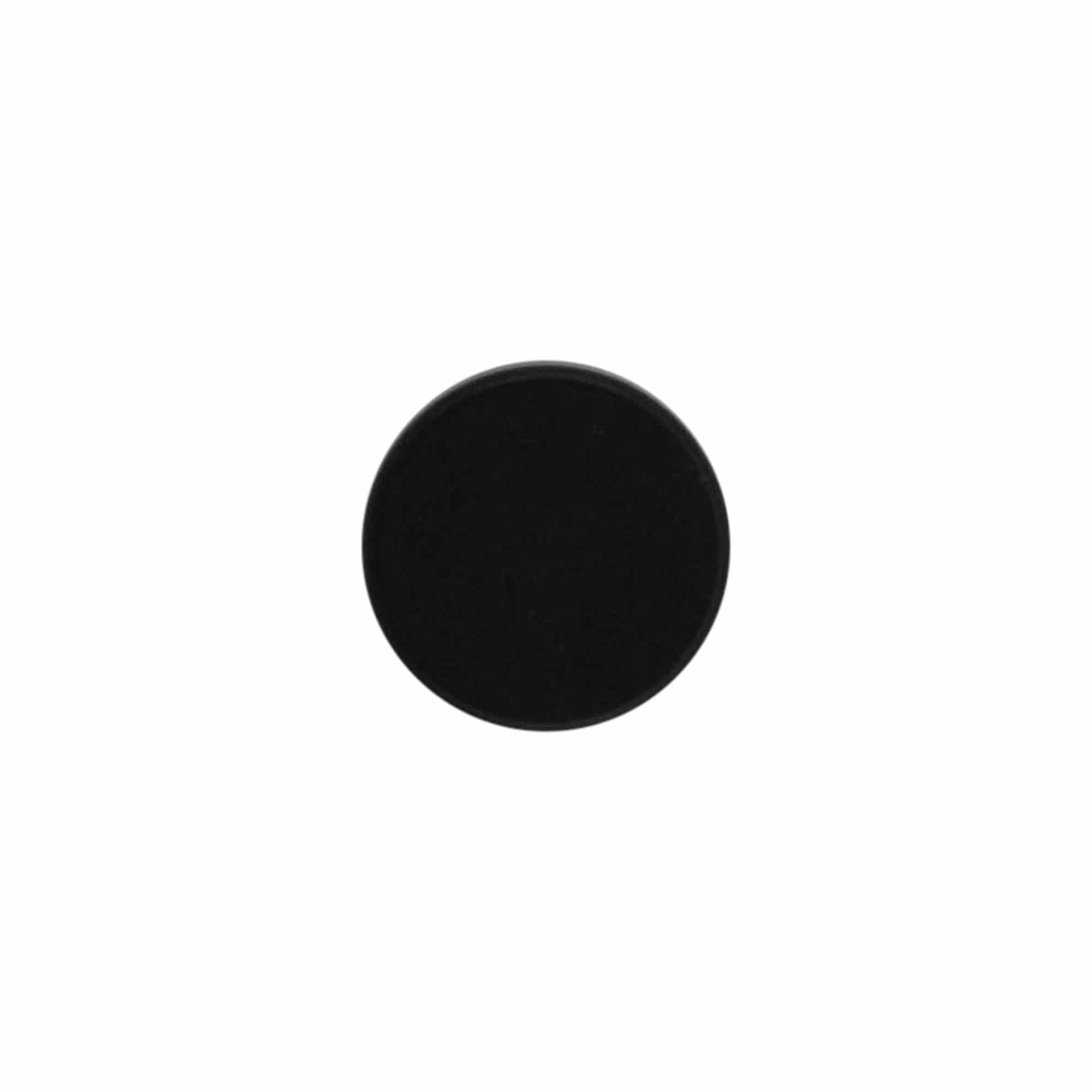 Prop 19 mm, plast, sort, til åbning: Kork