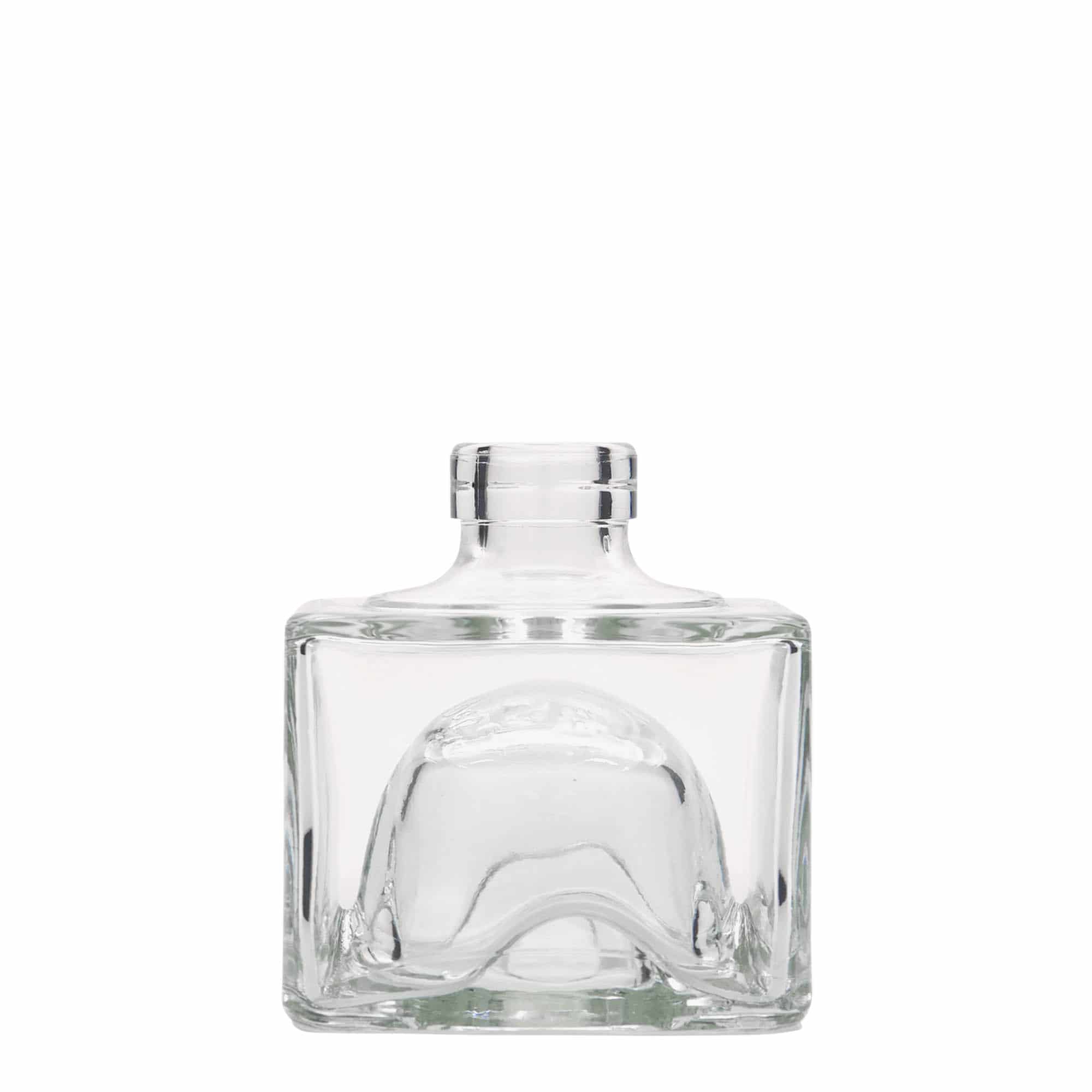 200 ml glasflaske 'Cocolores', firkantet, åbning: kork 200 ml glasflaske 'Cocolores', firkantet, åbning: kork