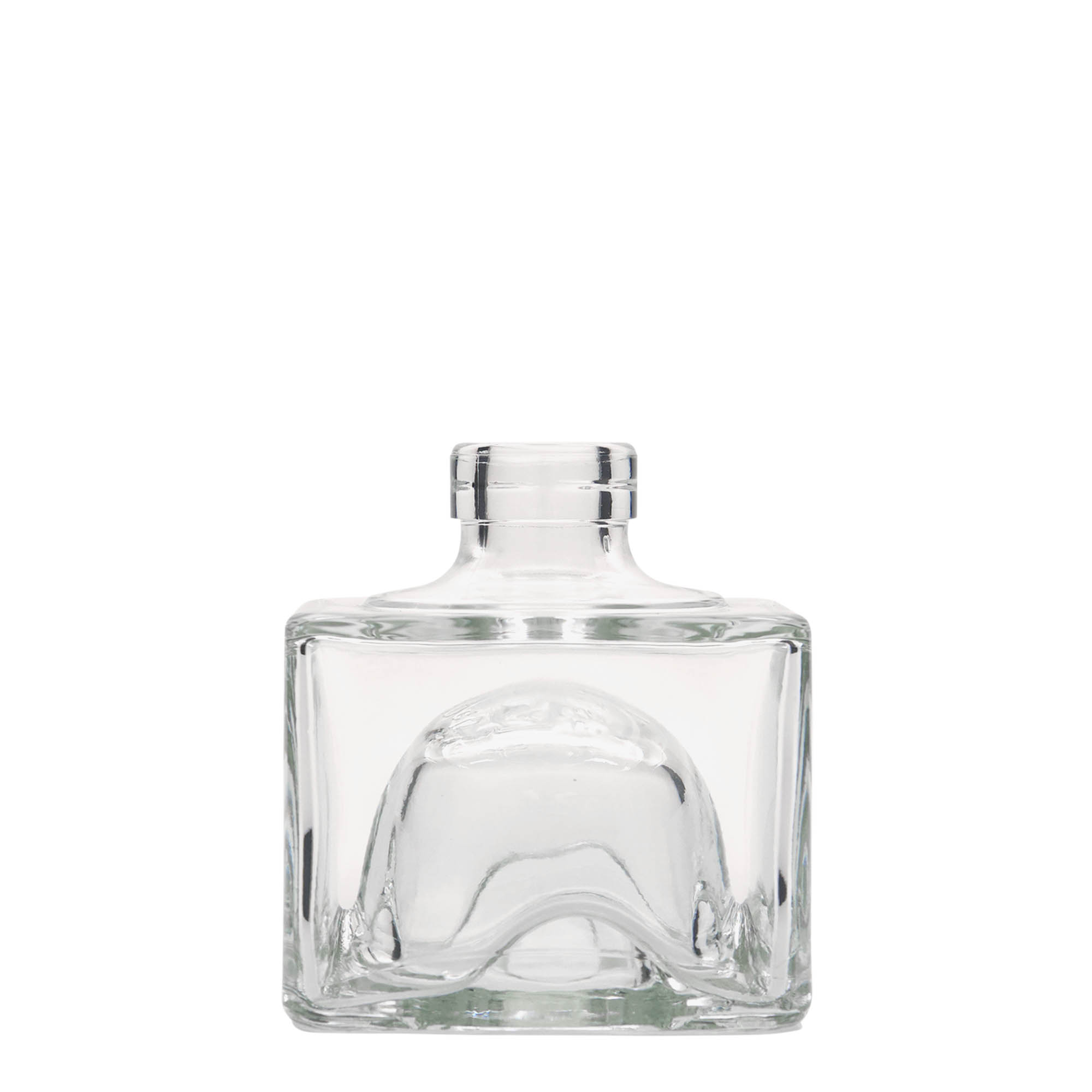 200 ml glasflaske 'Cocolores', firkantet, åbning: kork