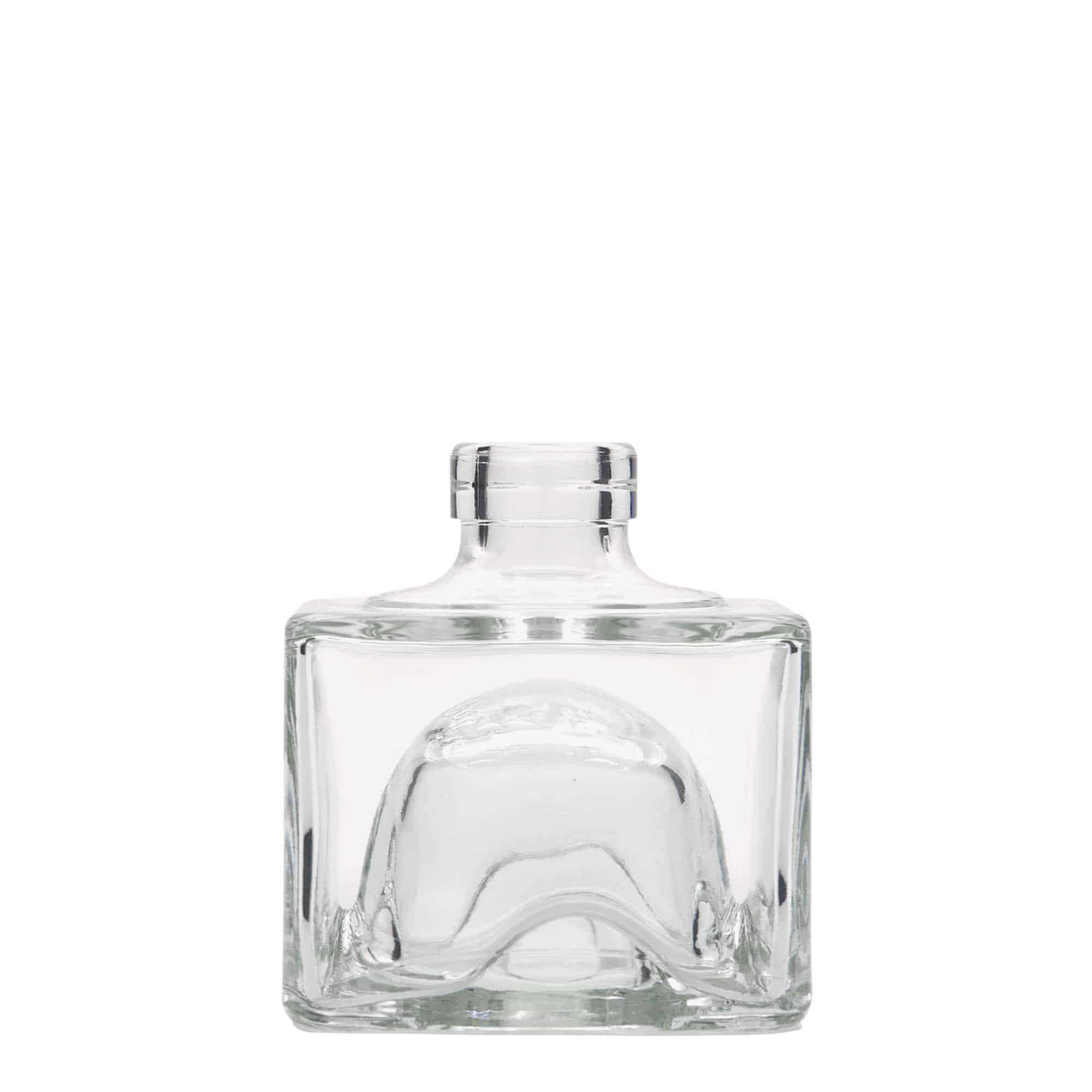 200 ml glasflaske 'Cocolores', firkantet, åbning: kork