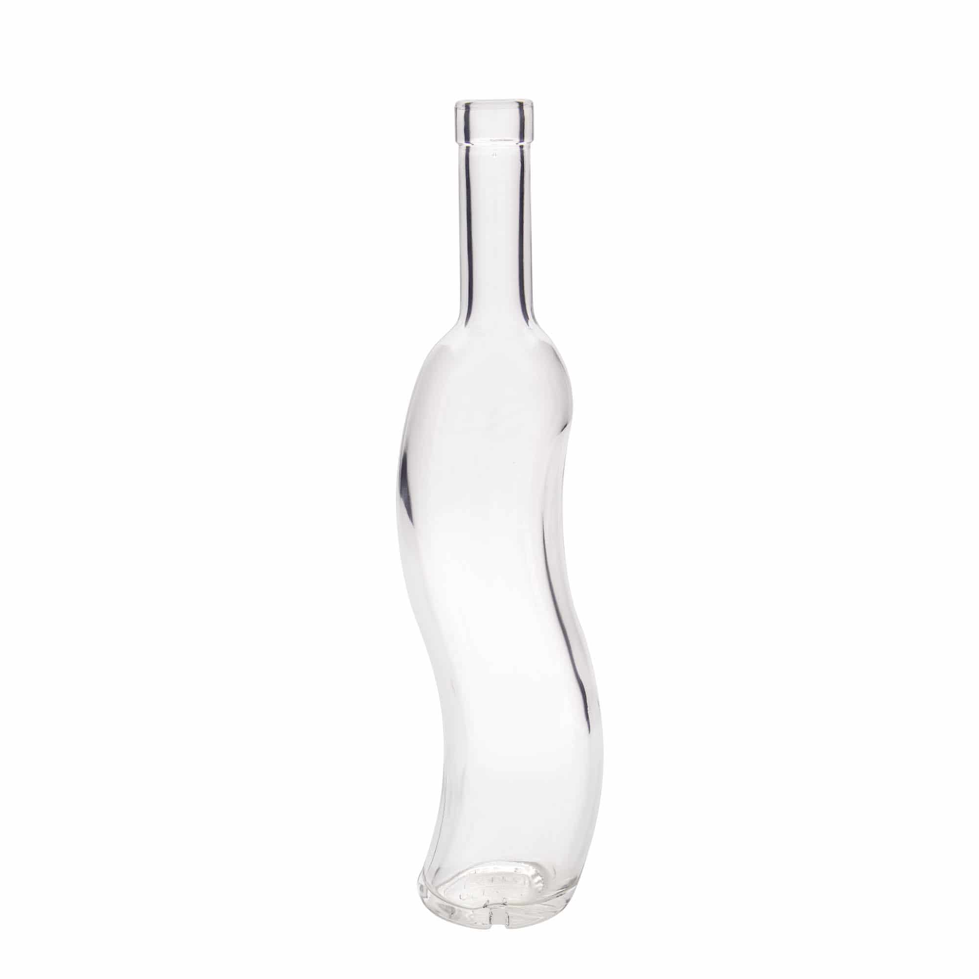 500 ml glasflaske 'La-Ola', halvrund, åbning: Kork 500 ml glasflaske 'La-Ola', halvrund, åbning: Kork