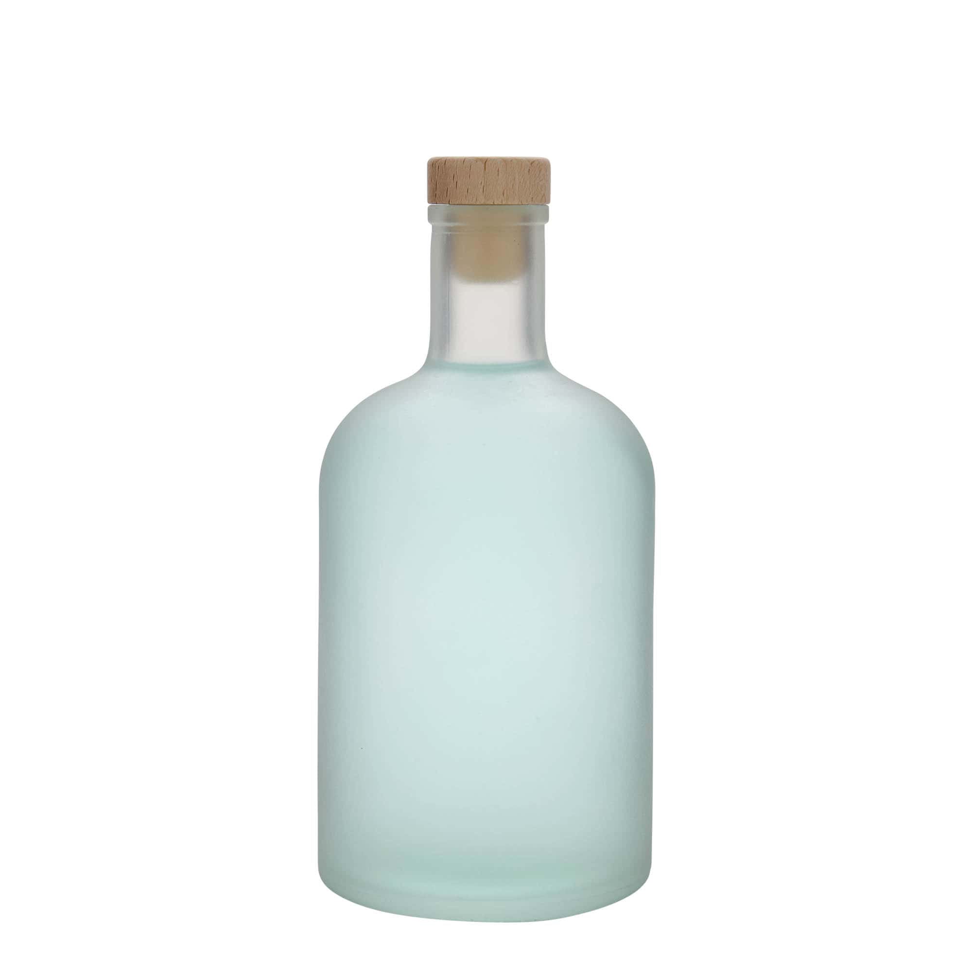 700 ml glasflaske »Gerardino«, frostet, åbning: kork