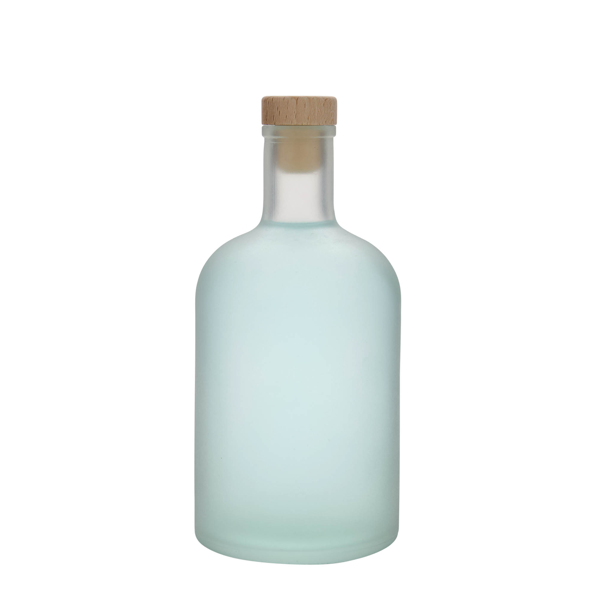 700 ml glasflaske »Gerardino«, frostet, åbning: kork