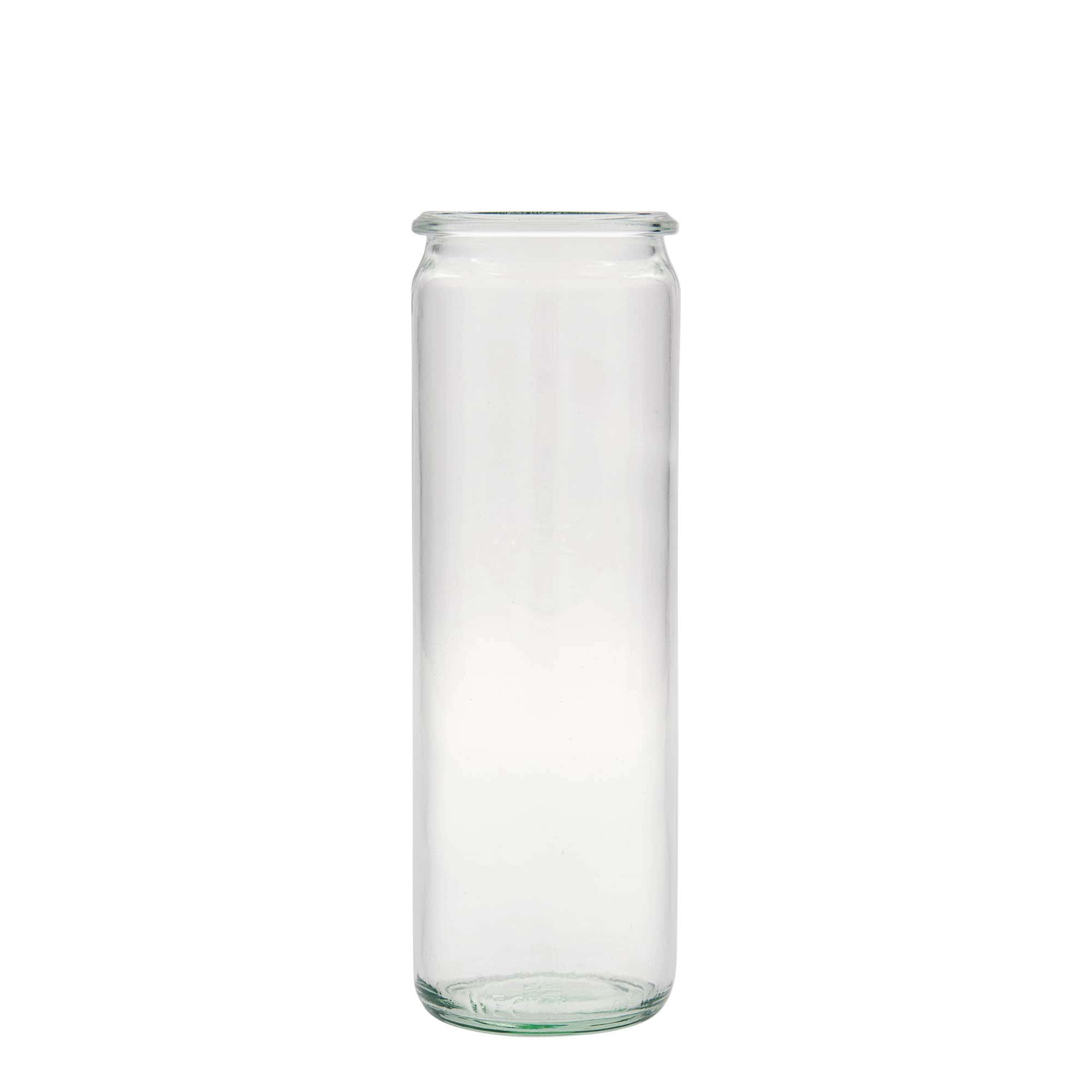 6x 600 ml WECK-cylinderglas med glaslåg RR 60