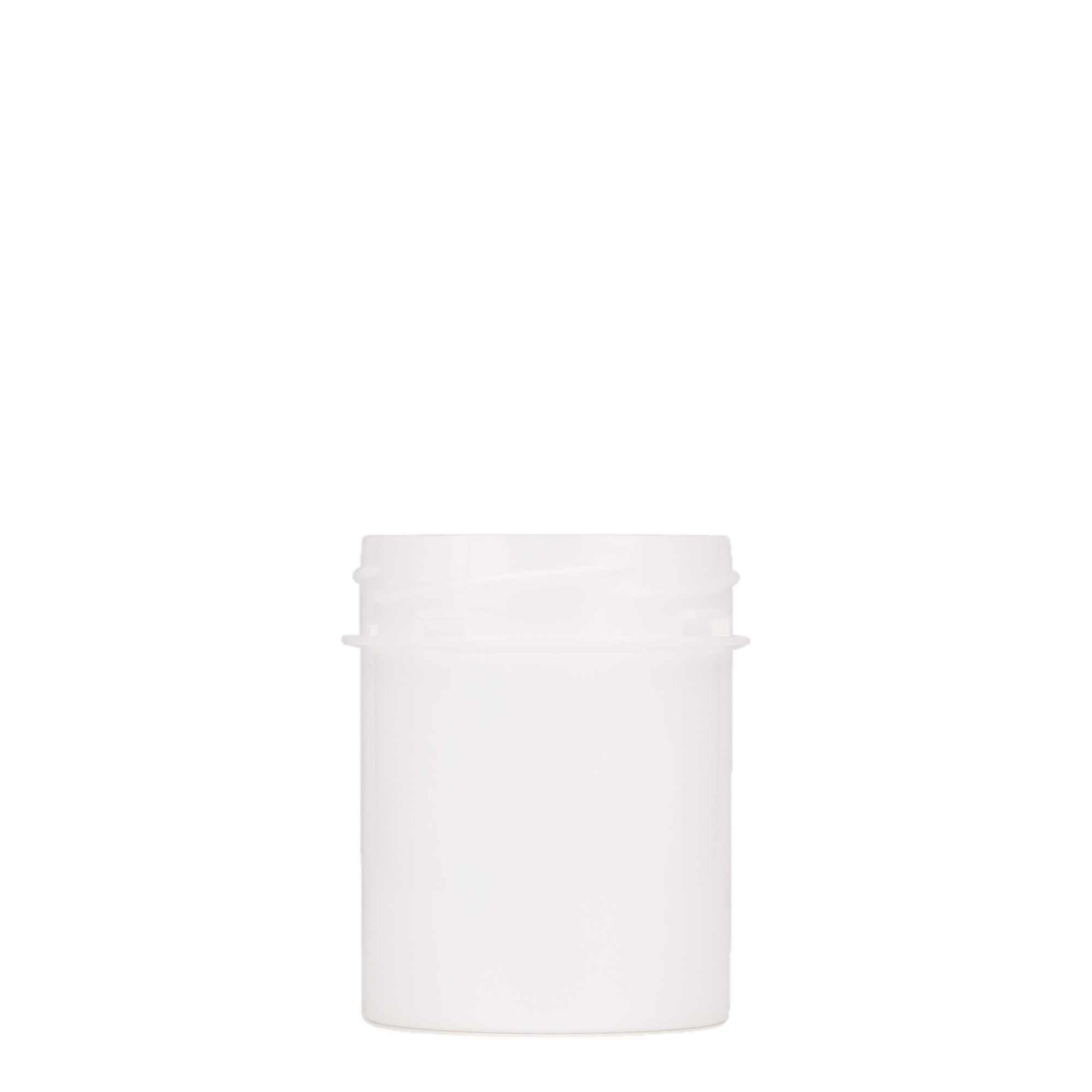 150 ml plastdåse 'Securilock', PP, hvid, åbning: skruelåg