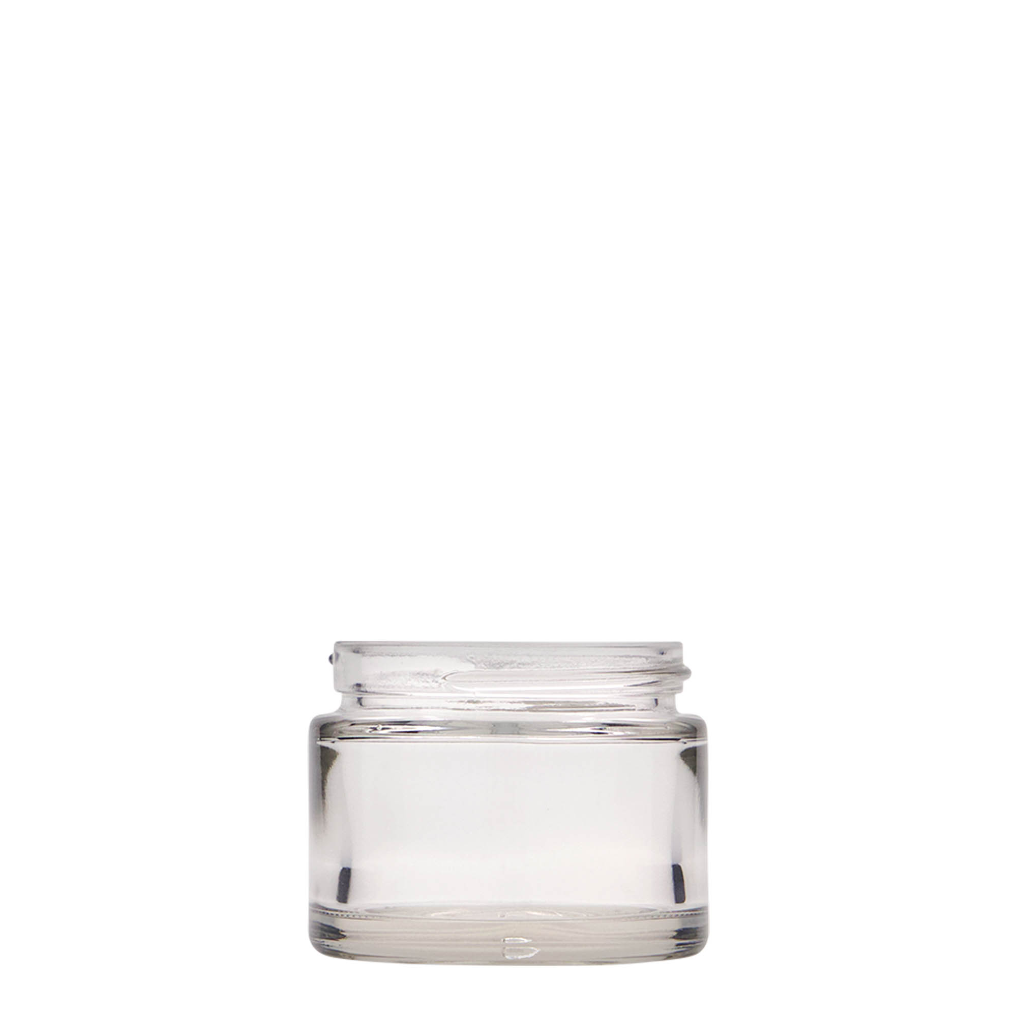 50 ml krukke 'Beauty', glas, åbning: skruelåg