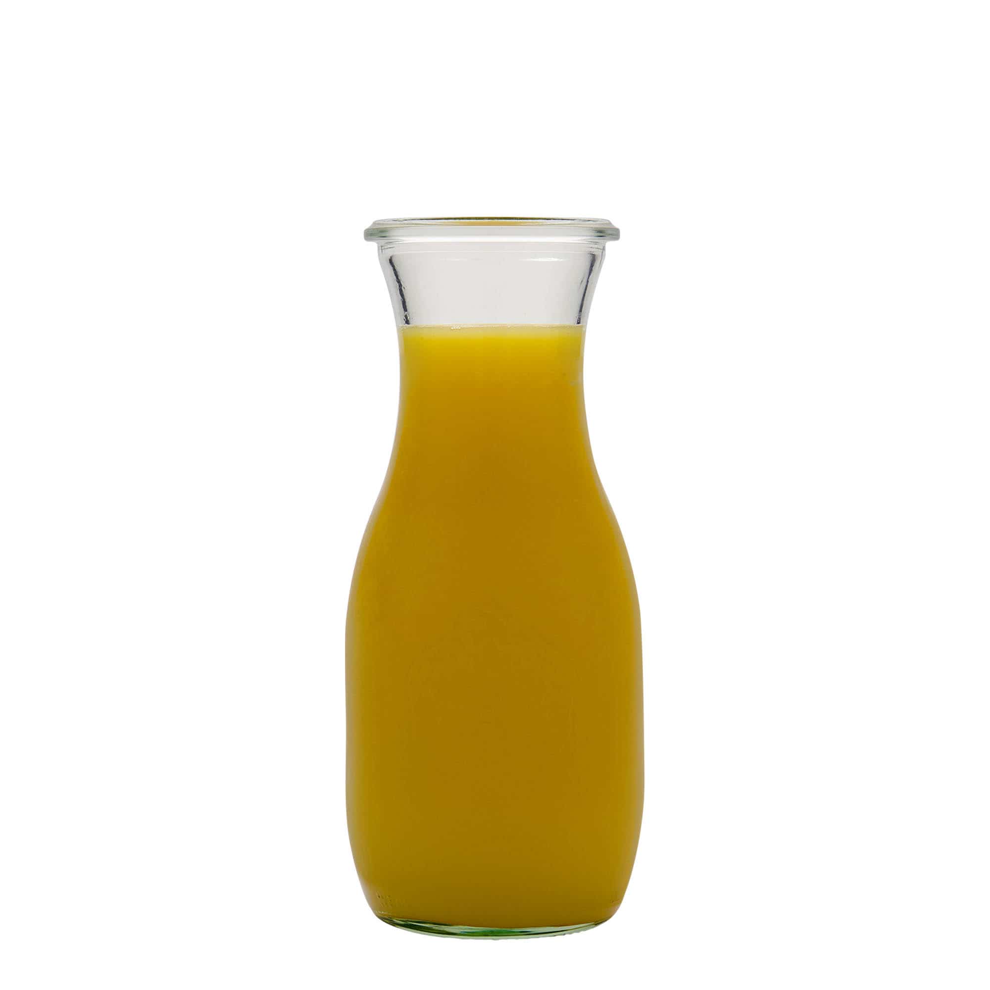 500 ml WECK-saftflaske, åbning: Rund kant