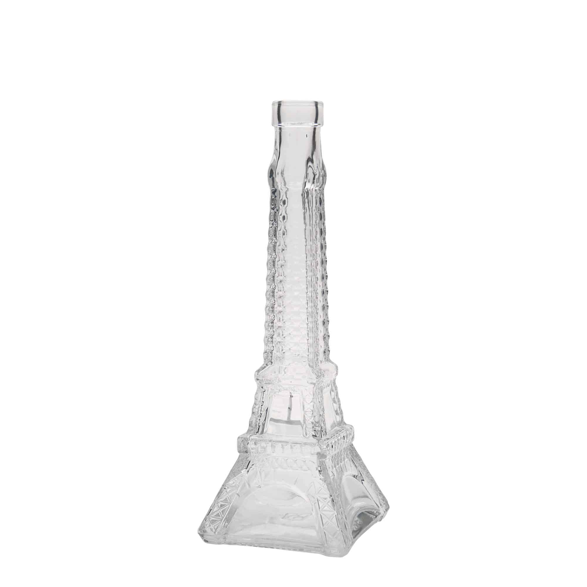 200 ml glasflaske 'Eiffeltårnet', åbning: Kork