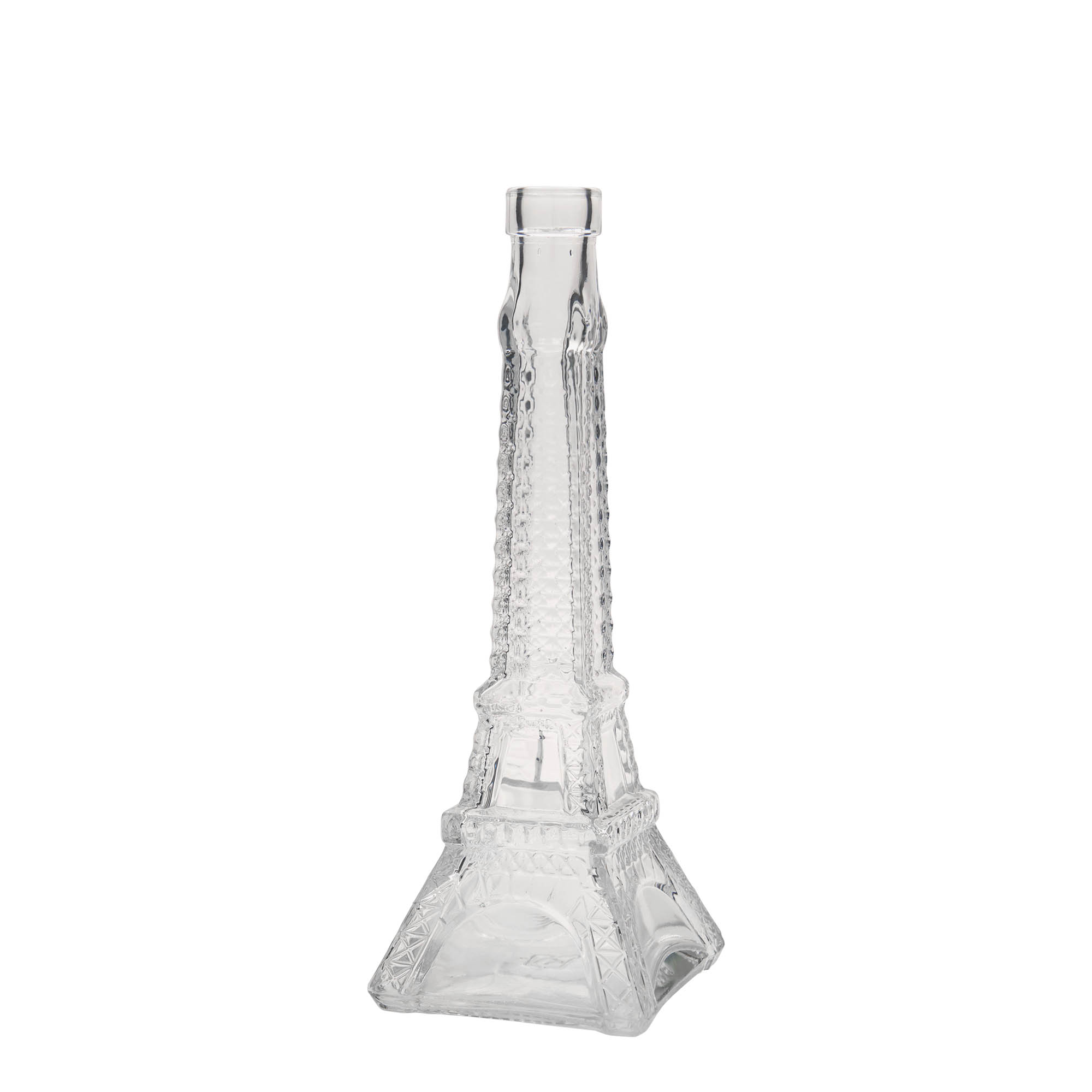 200 ml glasflaske 'Eiffeltårn', åbning: prop
