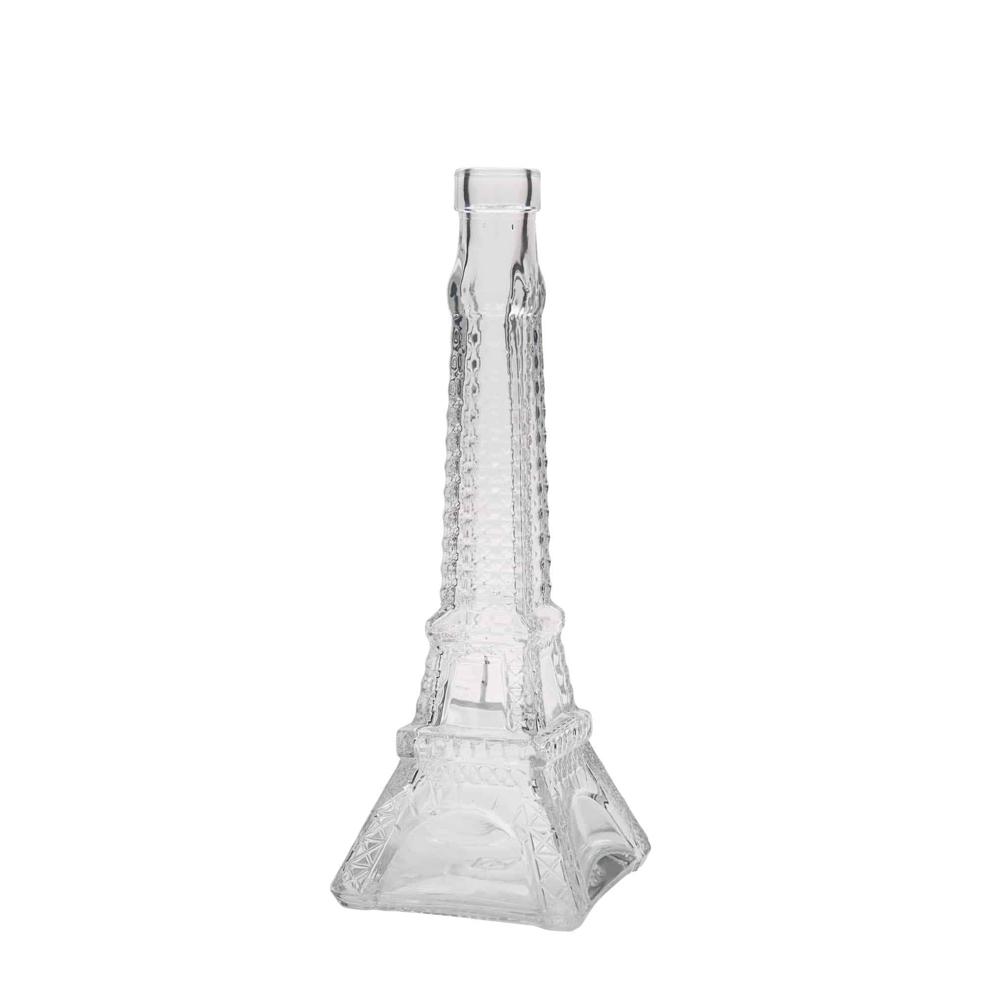 200 ml glasflaske 'Eiffeltårn', åbning: prop