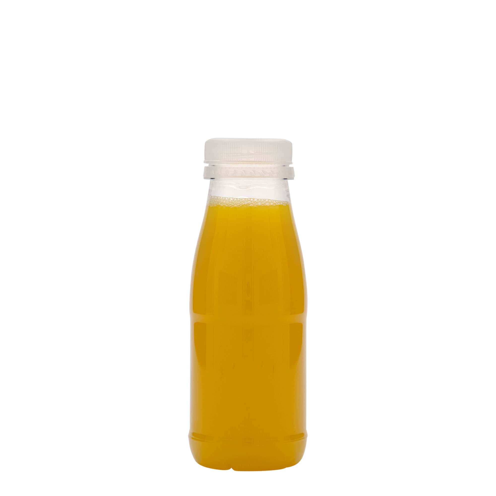 250 ml PET-flaske 'Milk and Juice', plastik, åbning: 38 mm