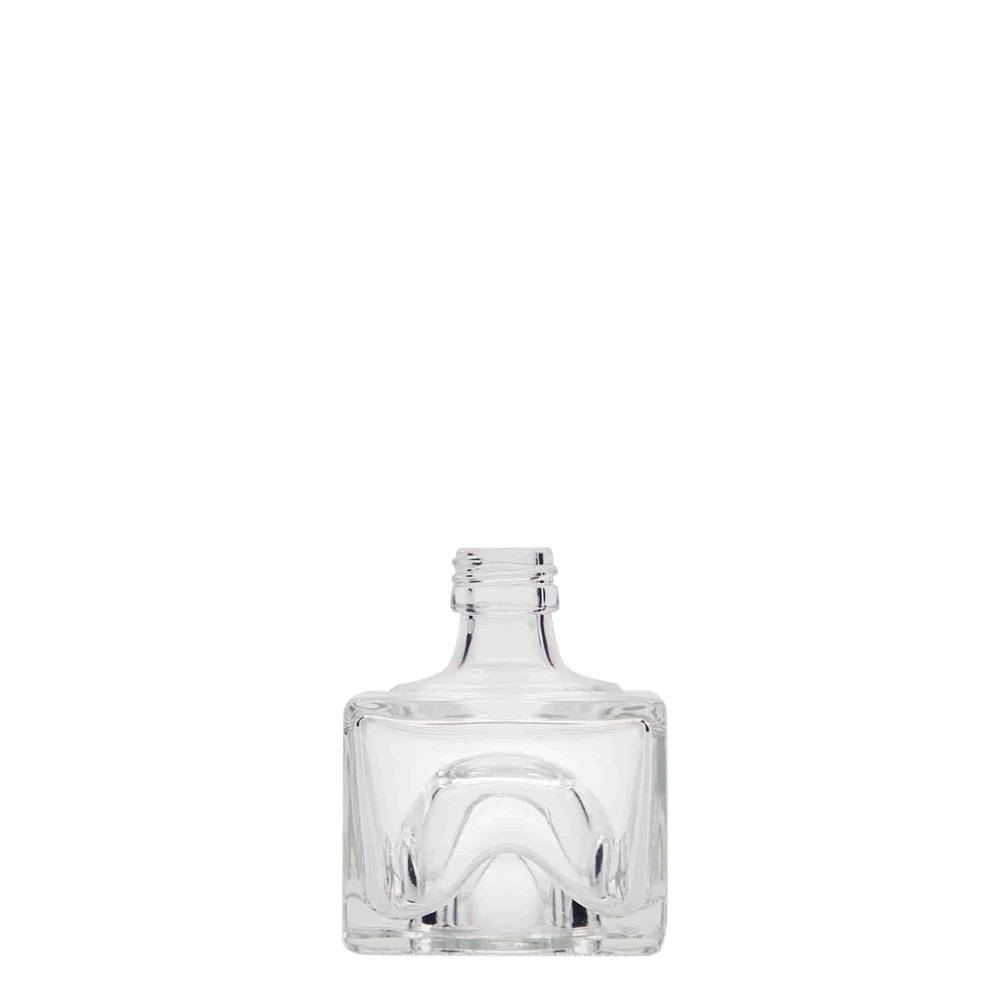 40 ml glasflaske »Cocolores«, firkantet, åbning: PP 18