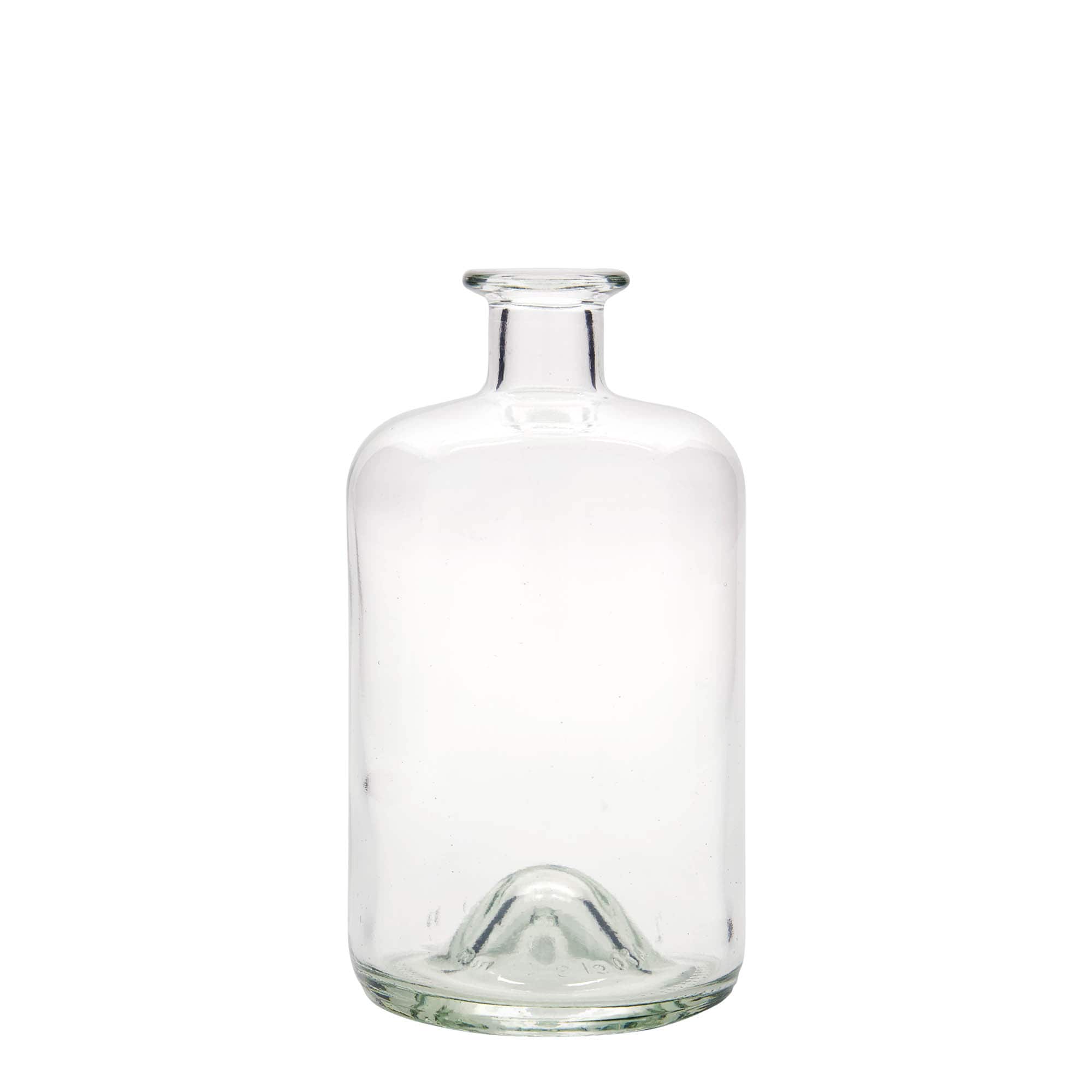 700 ml glasflaske apoteker, åbning: kork