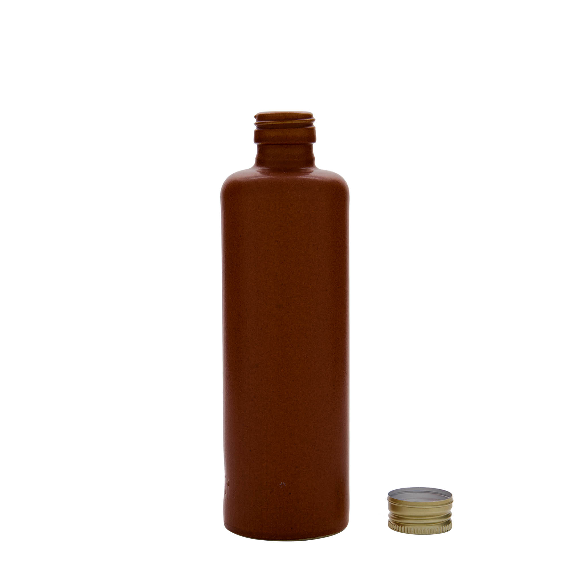 350 ml krukke af stentøj, rødbrun, åbning: PP 31,5 350 ml krukke af stentøj, rødbrun, åbning: PP 31,5