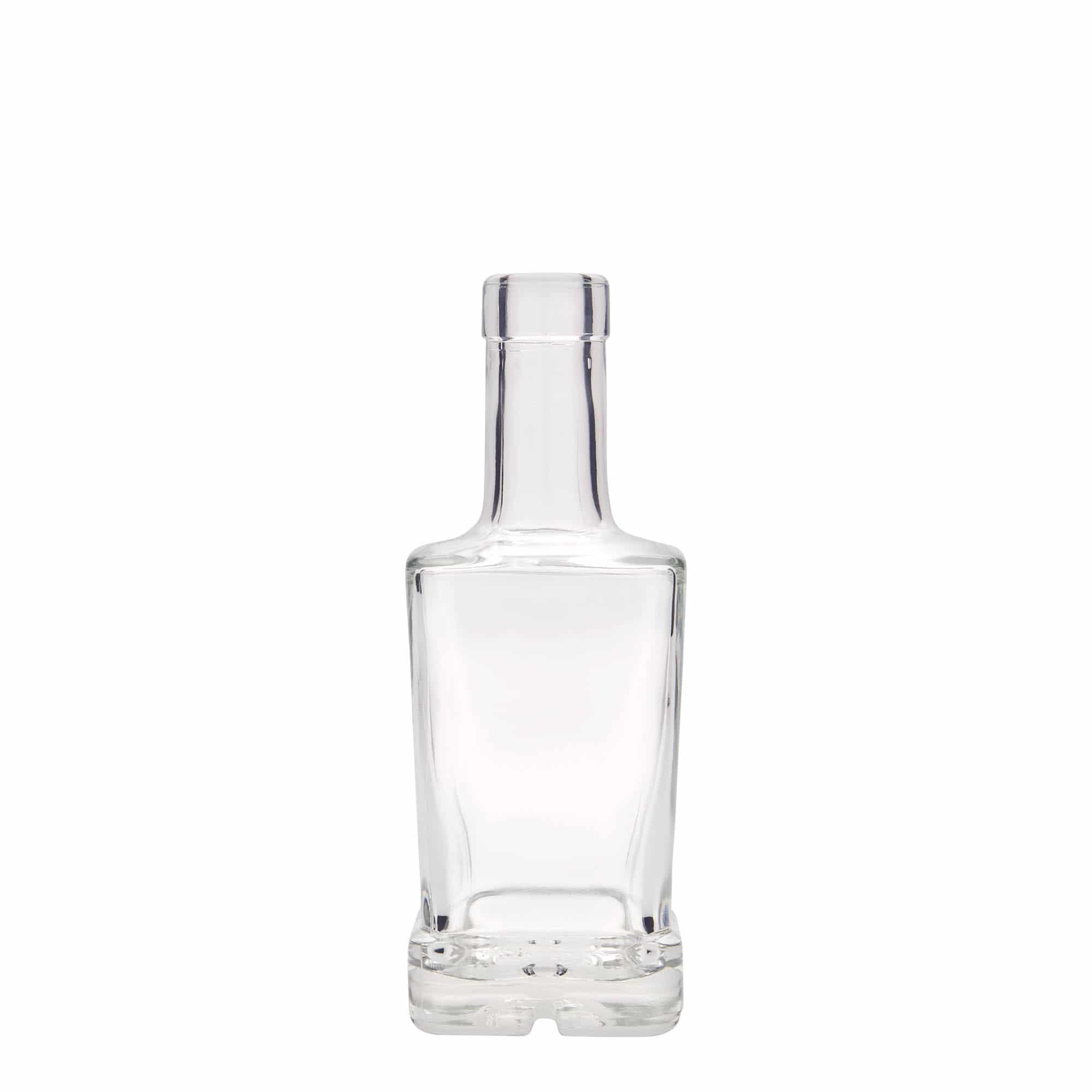 250 ml glasflaske 'Rene', firkantet, åbning: kork