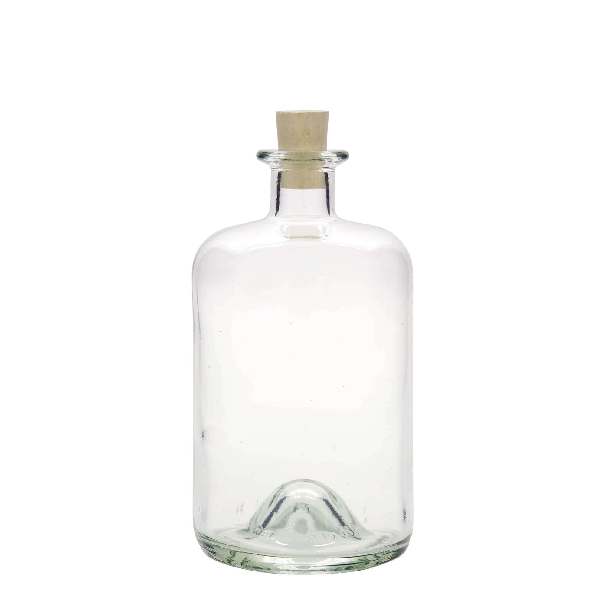 700 ml glasflaske apoteker, åbning: Kork