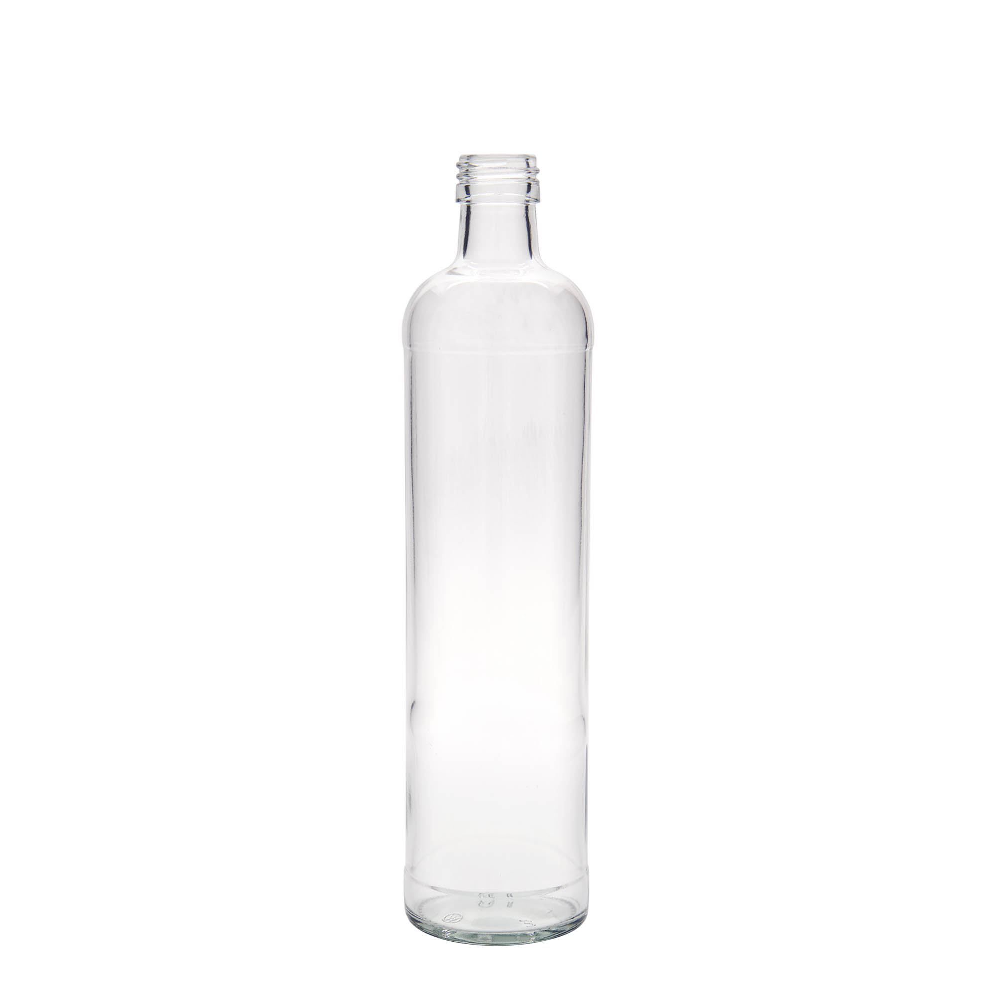 500 ml Krukke flaske, glas, åbning: PP 28