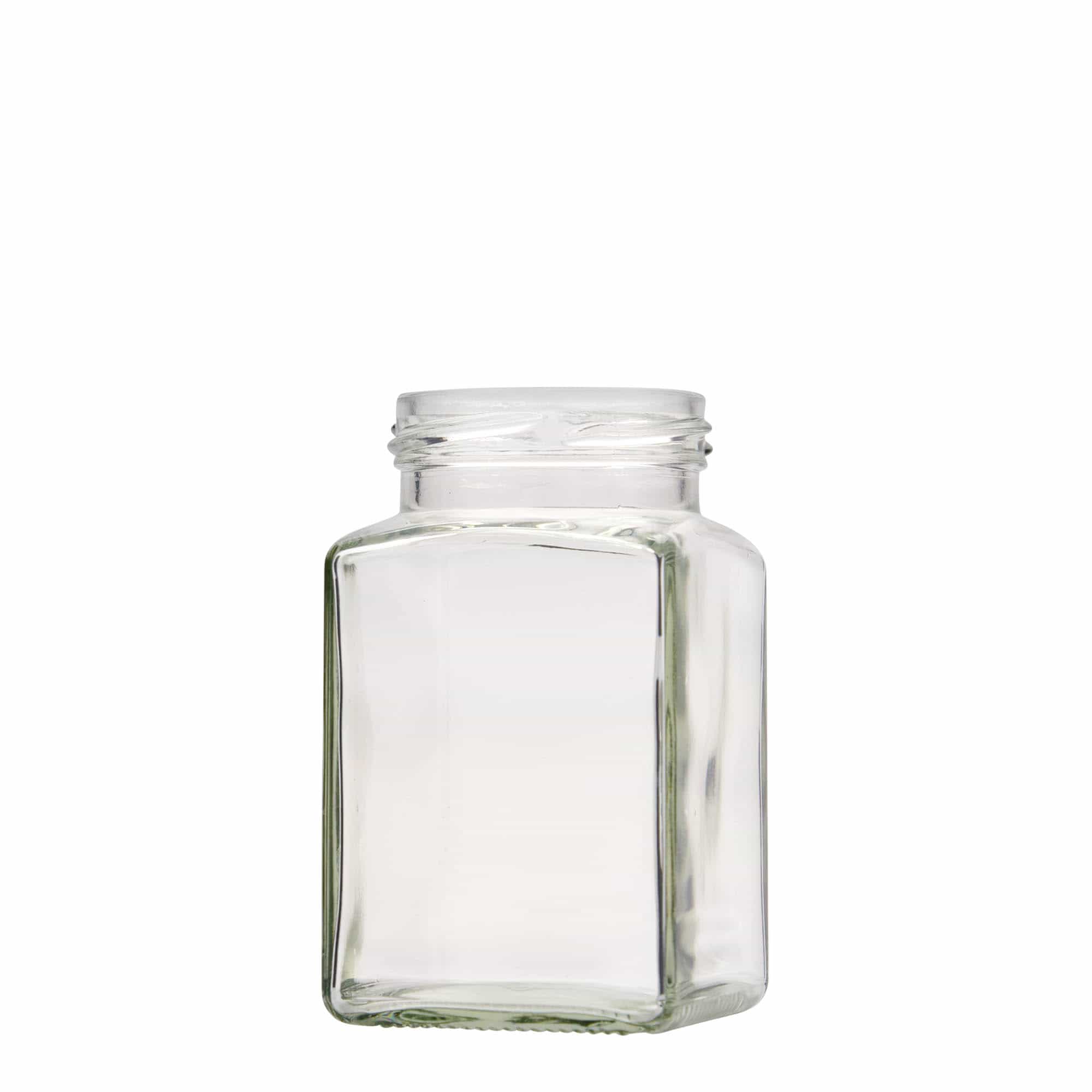 260 ml kvadraktisk glas 'Milano', åbning: Twist-off (TO 58)
