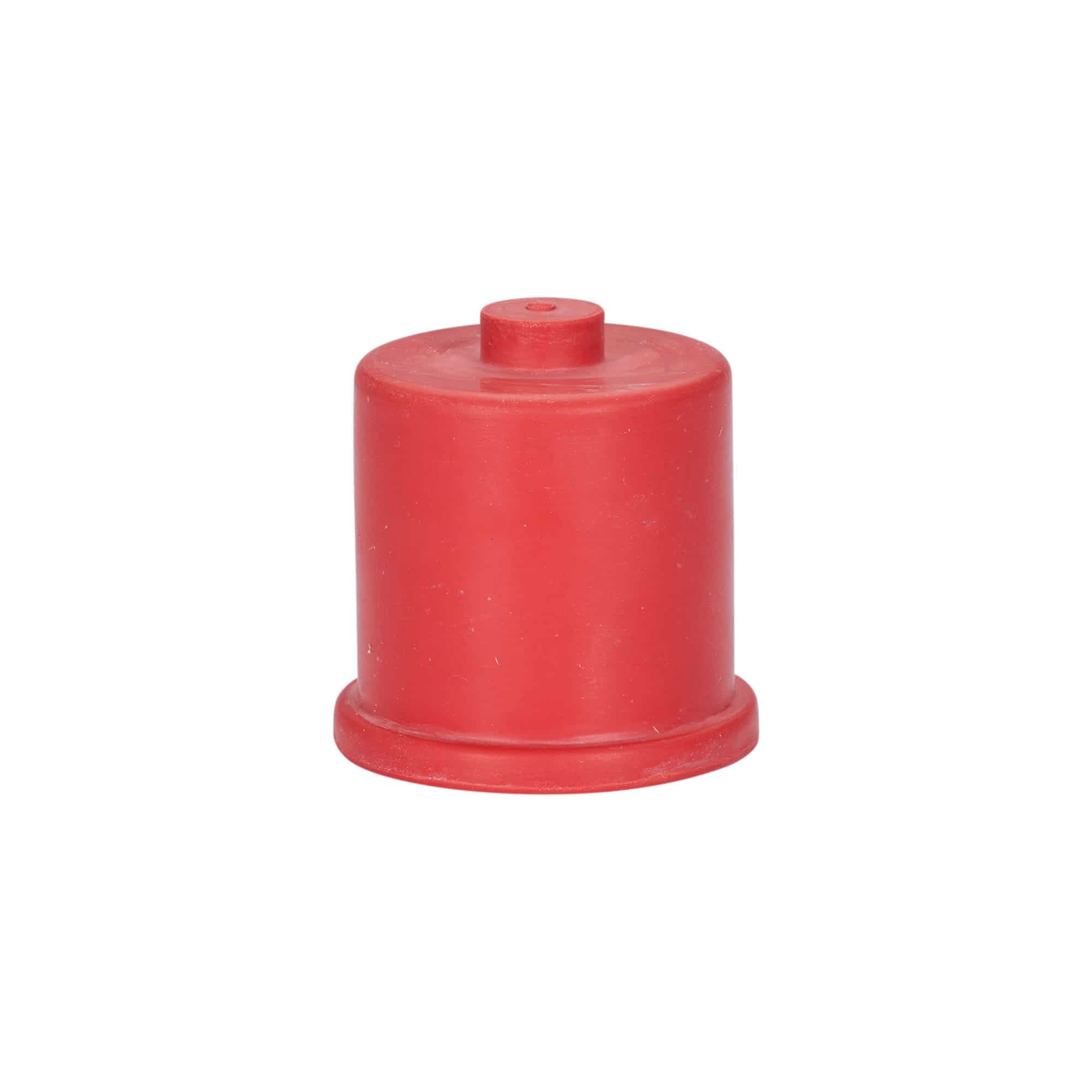 Mosthætte type 4a, gummi, rød Mosthætte type 4a, gummi, rød