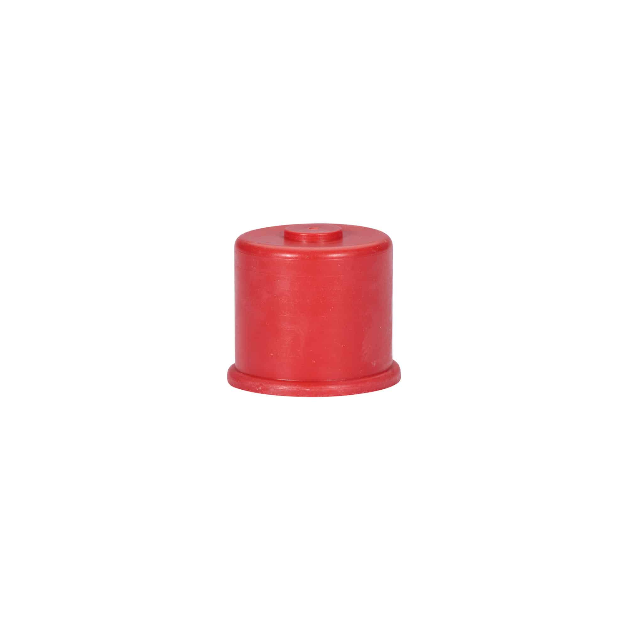 Mosthætte type 2, gummi, rød