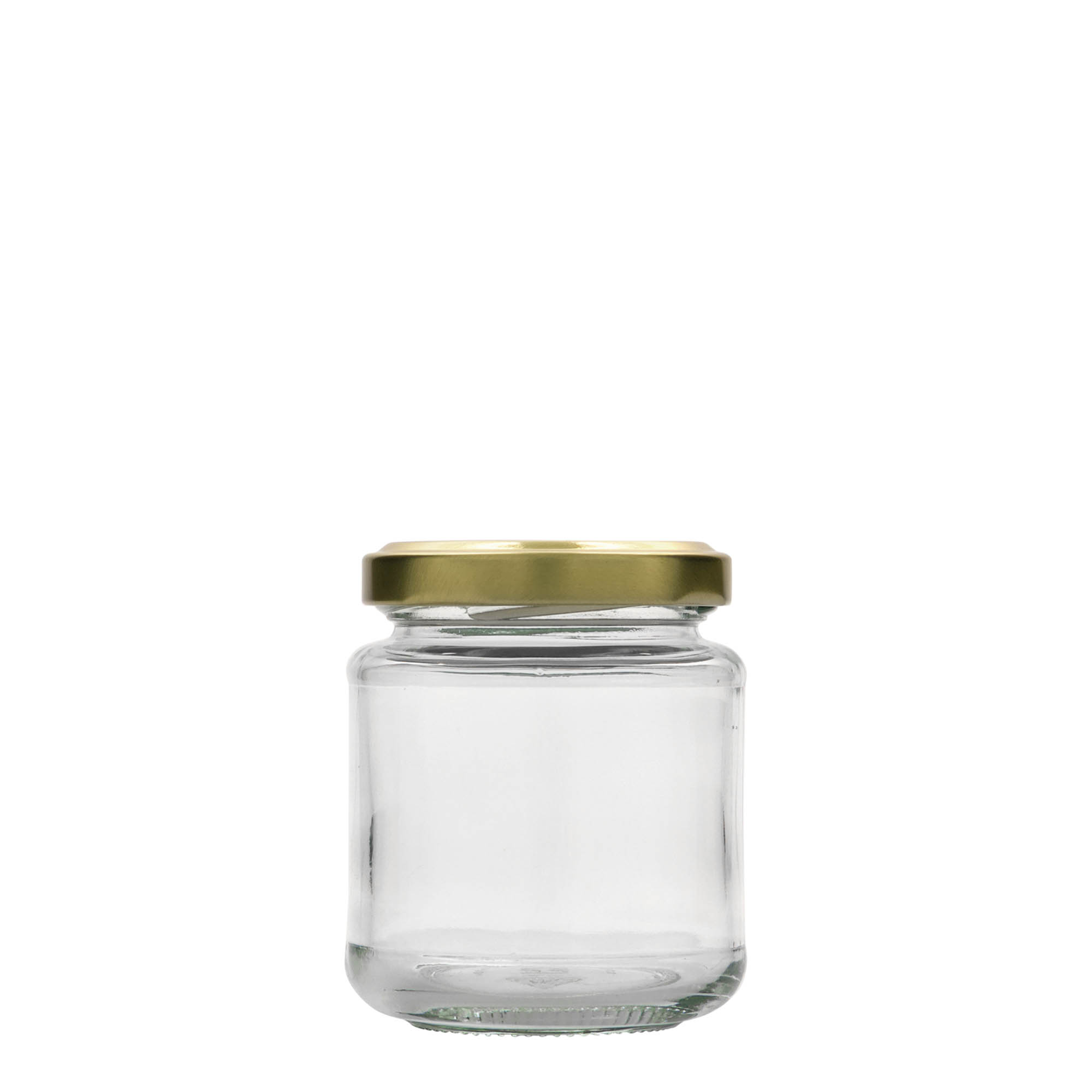 142 ml rundt glas, åbning: Twist-Off (TO 53)