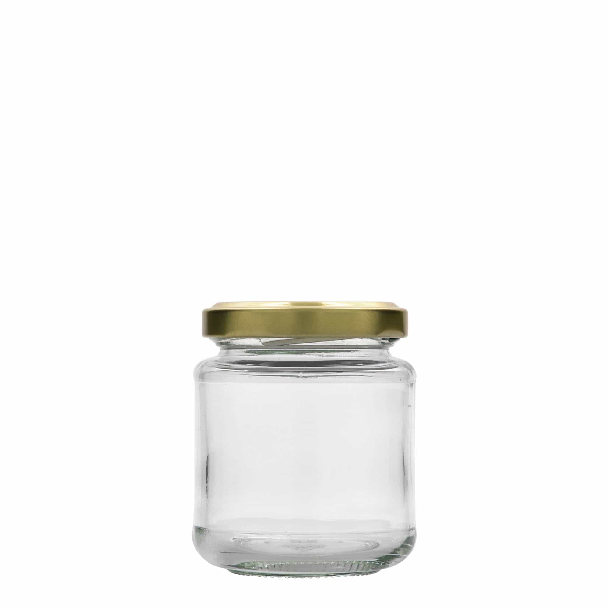 142 ml rundt glas, åbning: Twist-Off (TO 53)