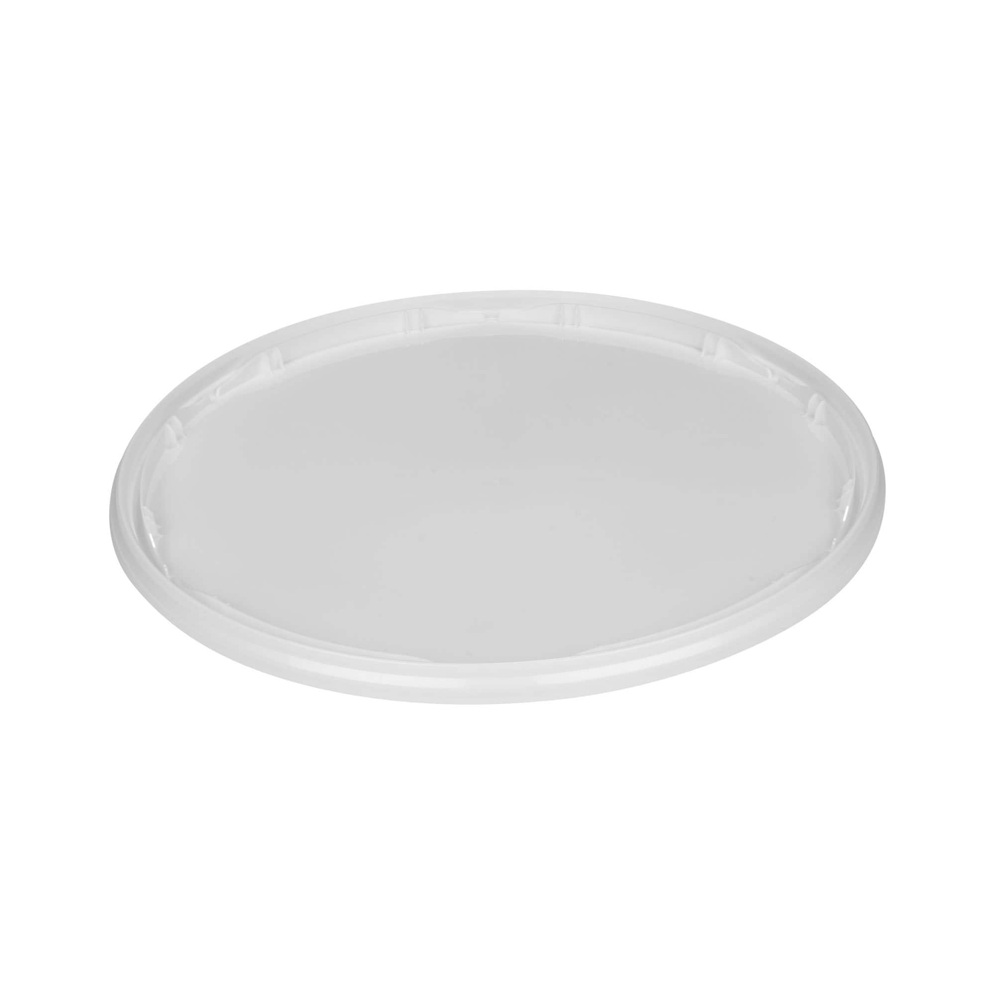 Låg til 20 l spande, PP-plast, hvid