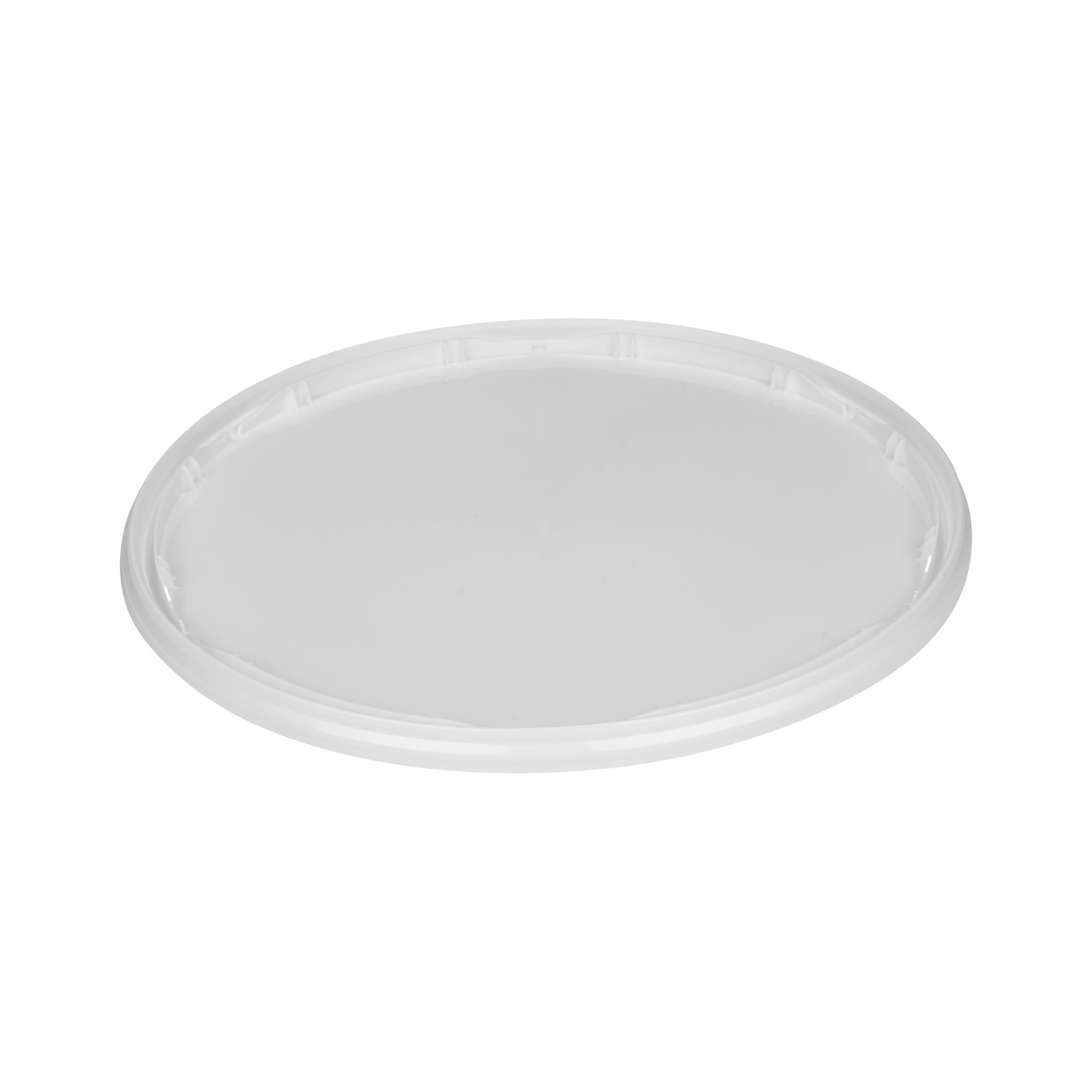 Låg til 20 l spand, PP-plast, hvid Låg til 20 l spand, PP-plast, hvid
