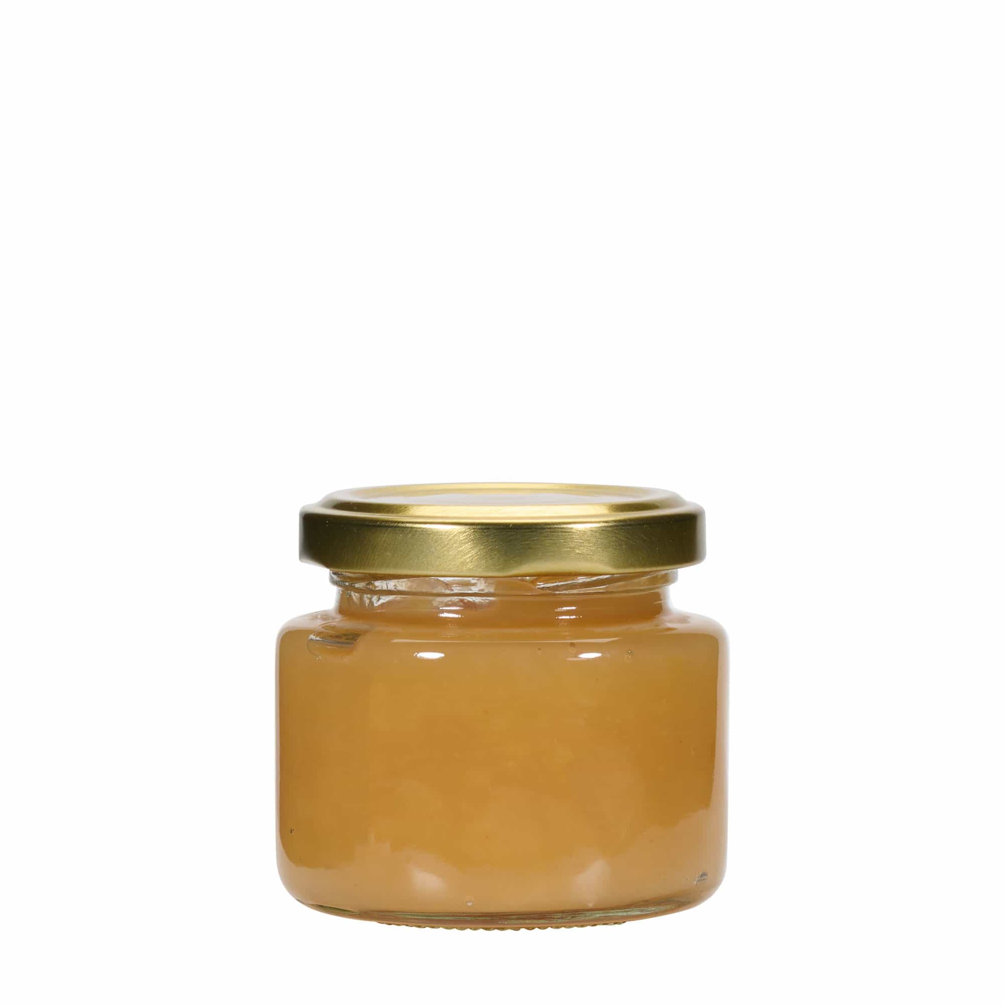 110 ml rundt glas, åbning: Twist-Off (TO 53)