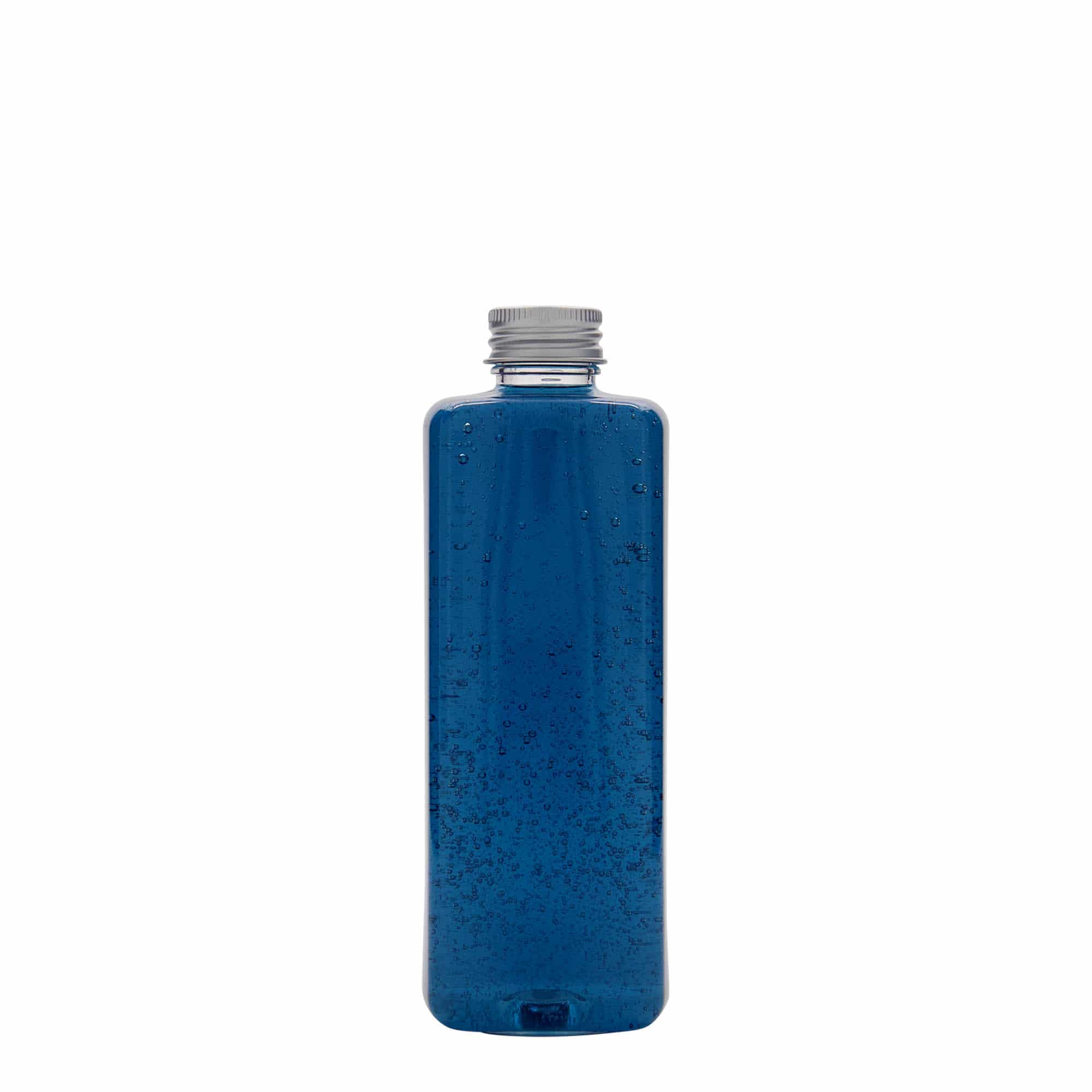 300 ml PET-flaske 'Karl', kvadratisk, plast, åbning: 24/410