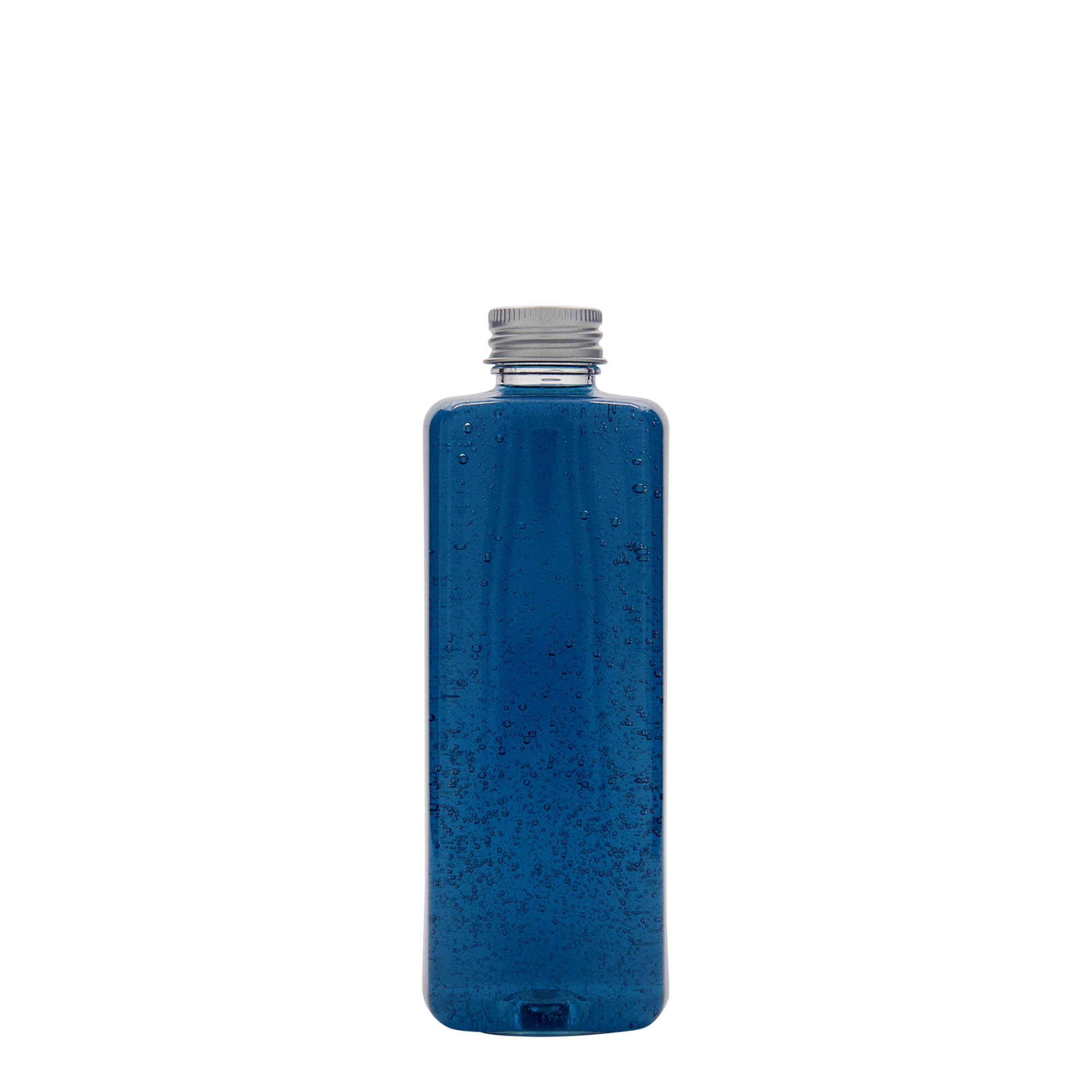 300 ml PET-flaske 'Karl', firkantet, plastik, tud: 24/410