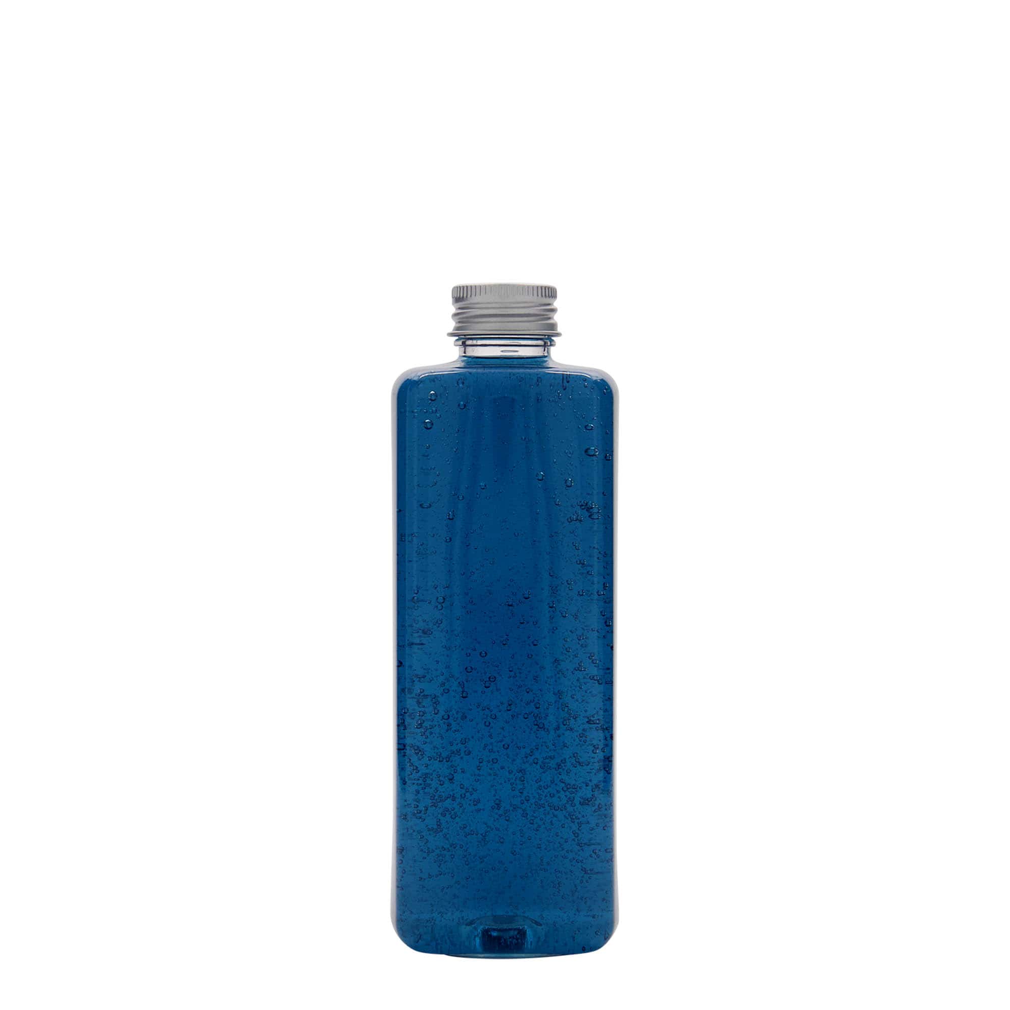 300 ml PET-flaske 'Karl', firkantet, plastik, tud: 24/410