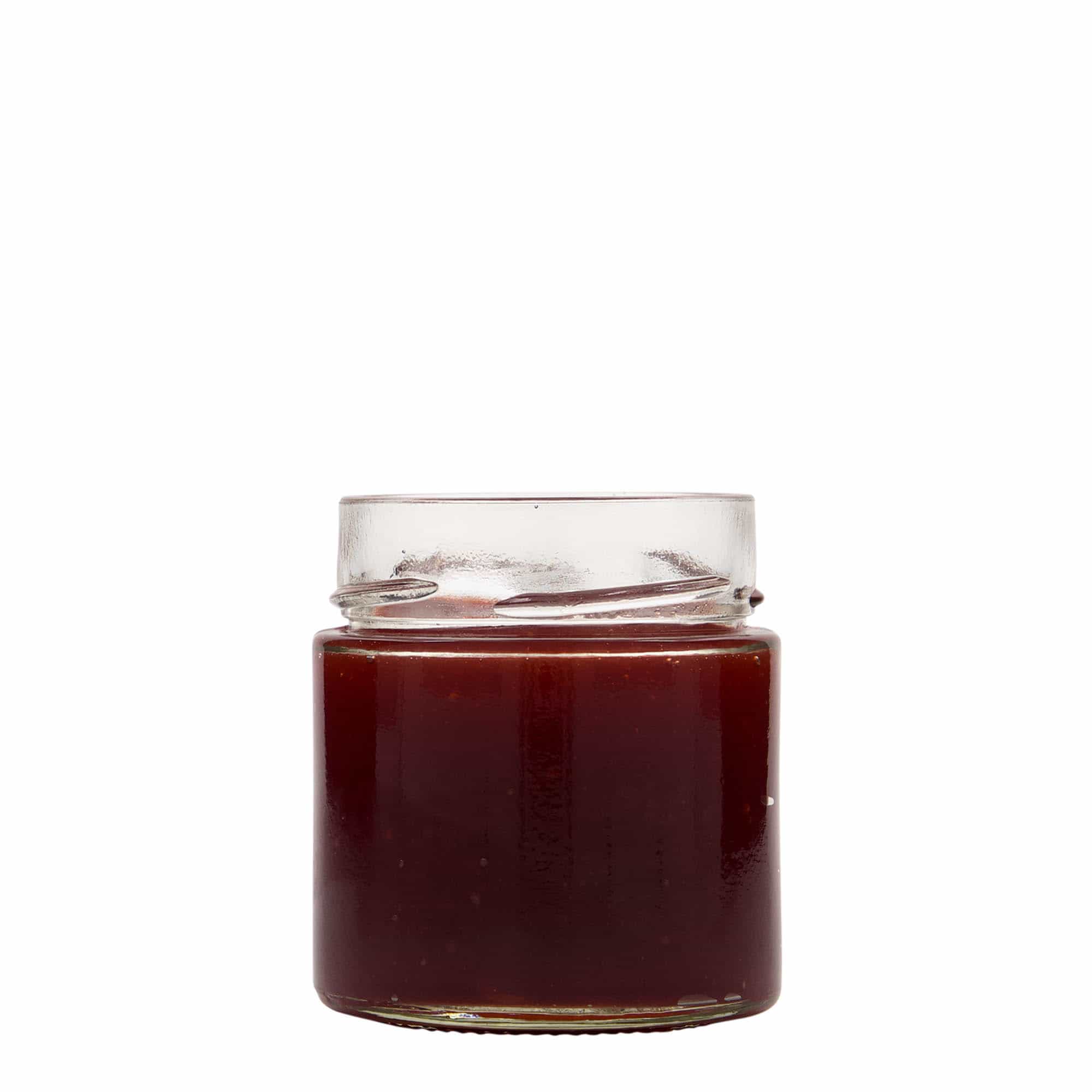 212 ml rundt glas 'Balu', åbning: Extra-deep-twist-off (EDTO 70)