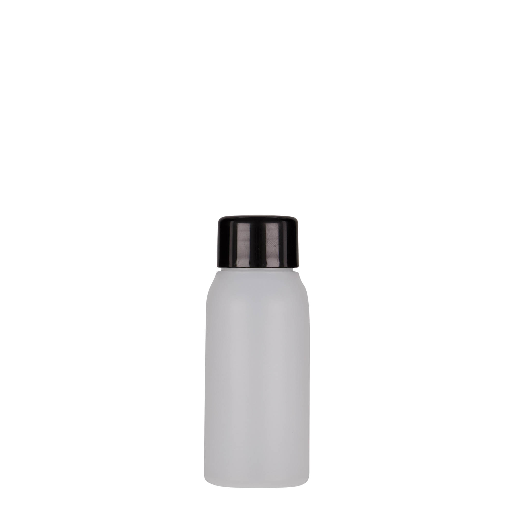 50 ml plastflaske »Tuffy«, HDPE, natur, åbning: 24/410
