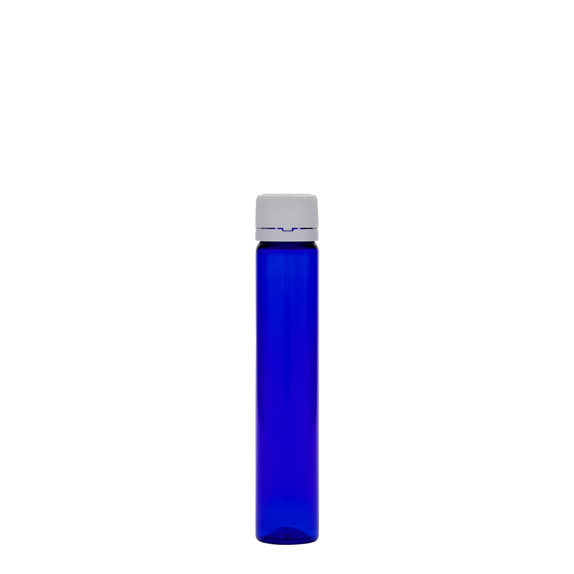 25 ml PET-rør, plast, kongeblå, åbning: skruelåg 25 ml PET-rør, plast, kongeblå, åbning: skruelåg