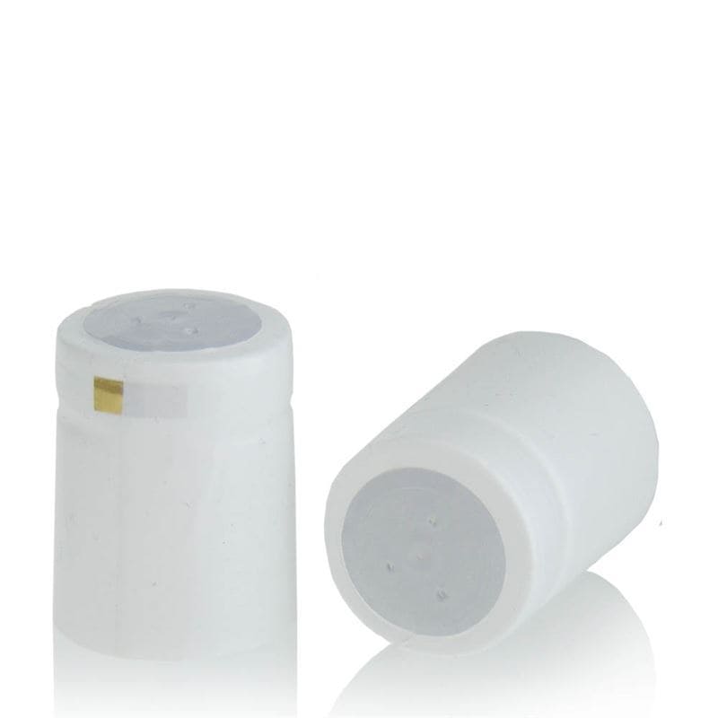 Krympekapsel 32x41, PVC-plast, hvid