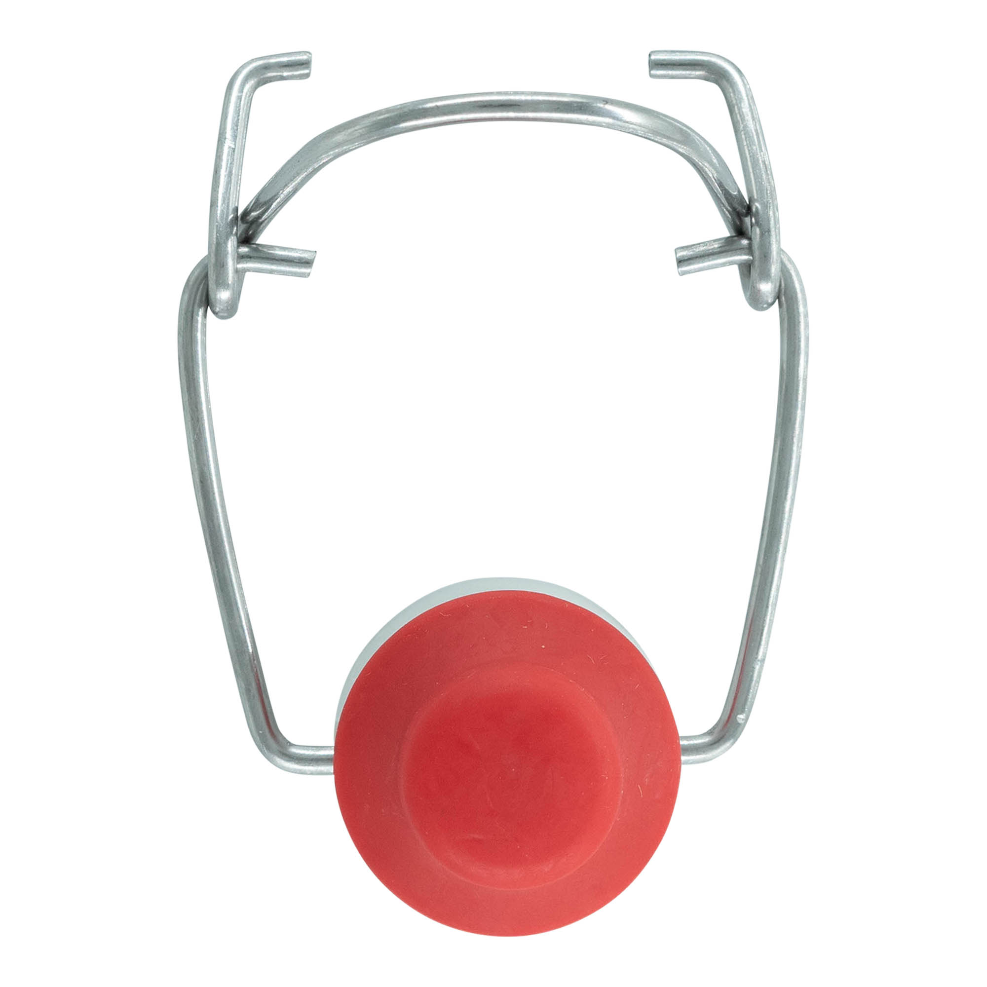 Låsebeslag specialstørrelse, plastik, rød-hvid