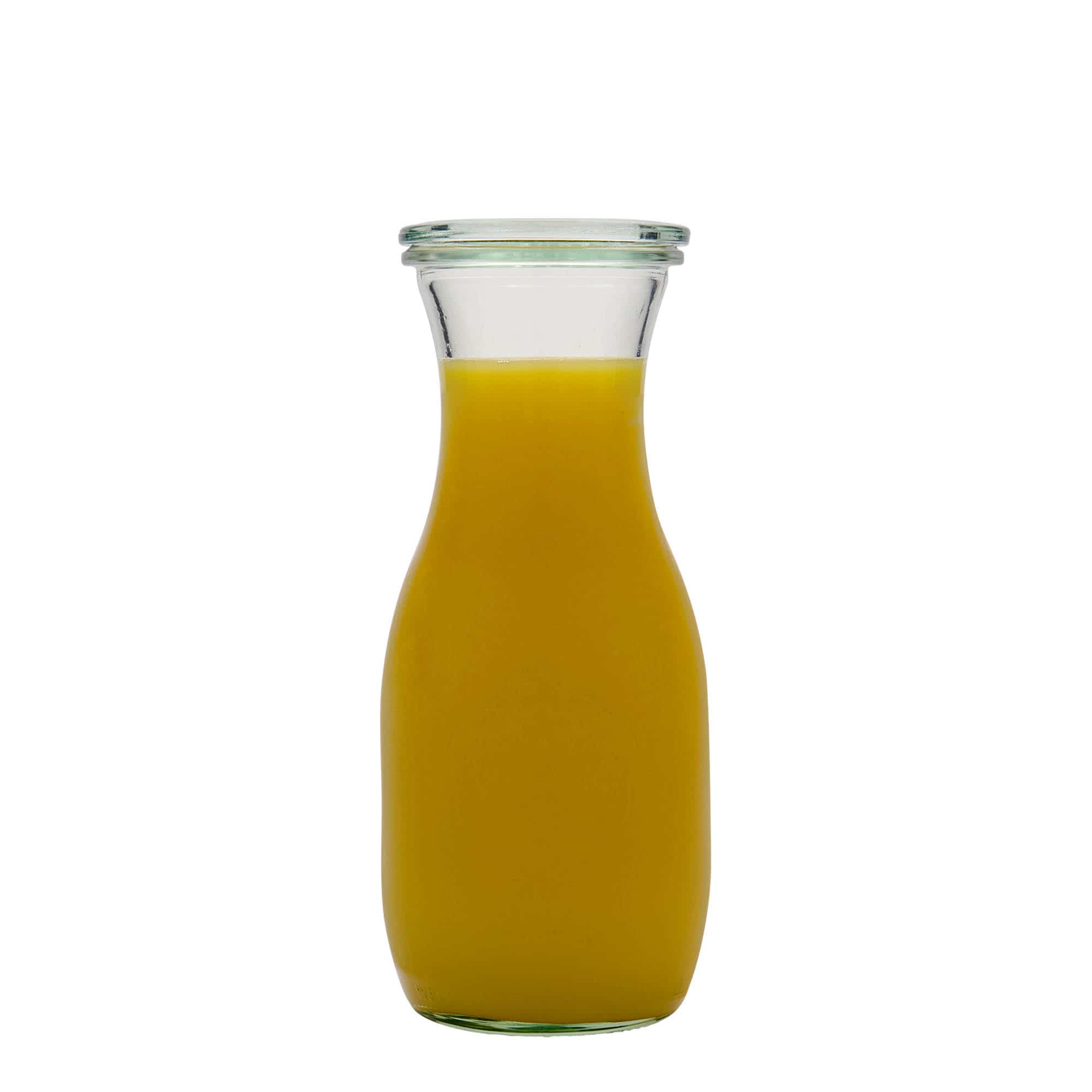 500 ml WECK-saftflaske, åbning: Rund kant